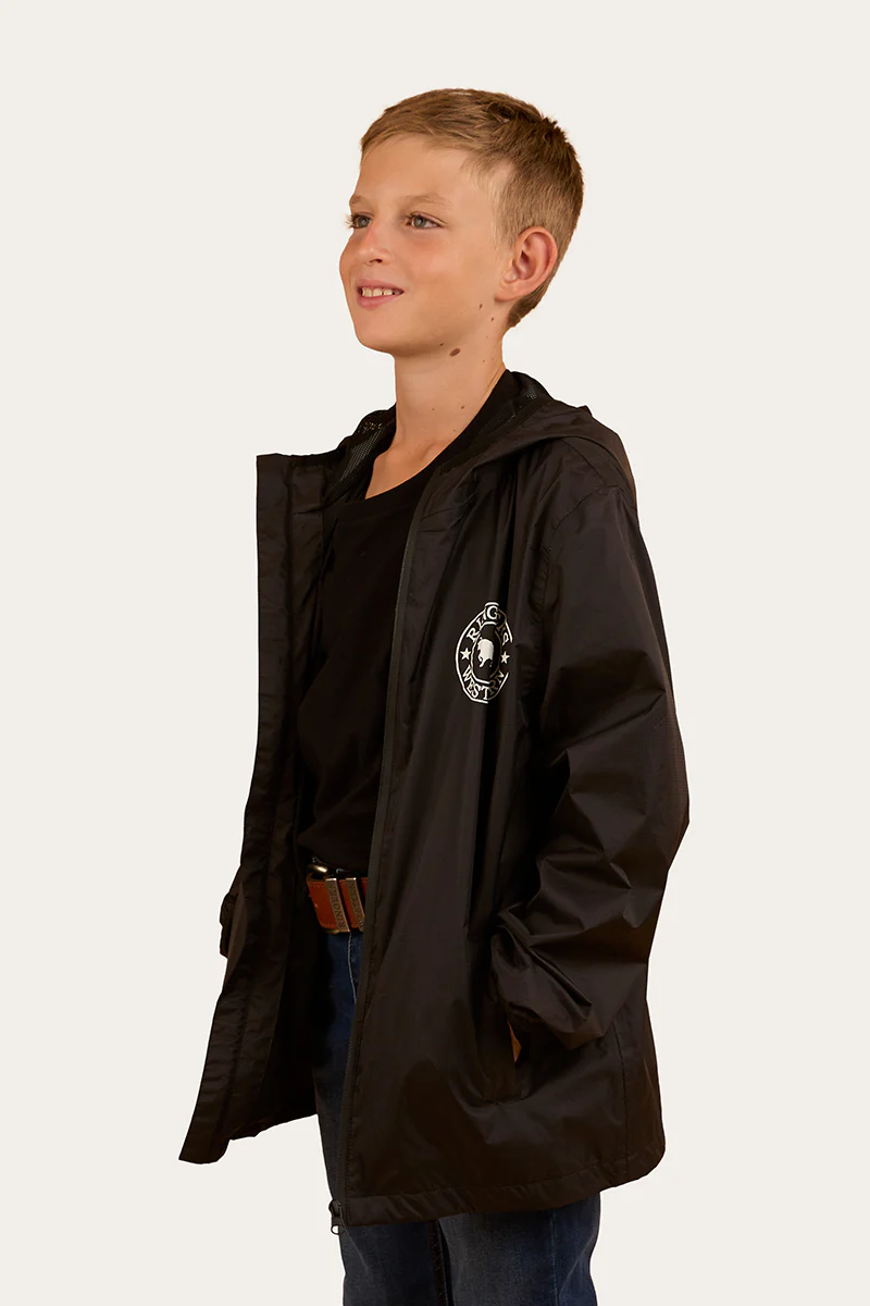 Signature Bull Kids Spray Jacket - Black