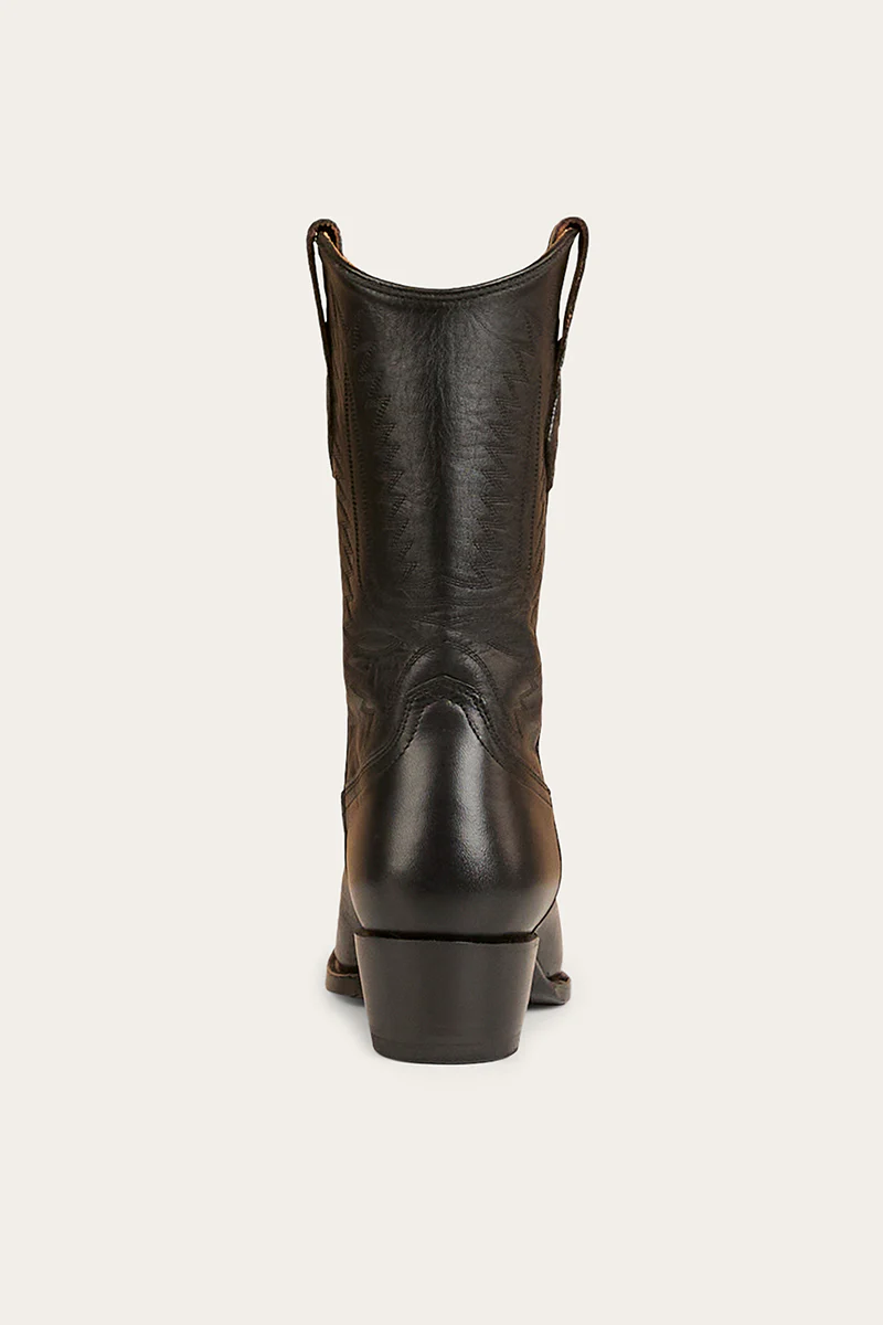 Angela Womens Western Boot - Black