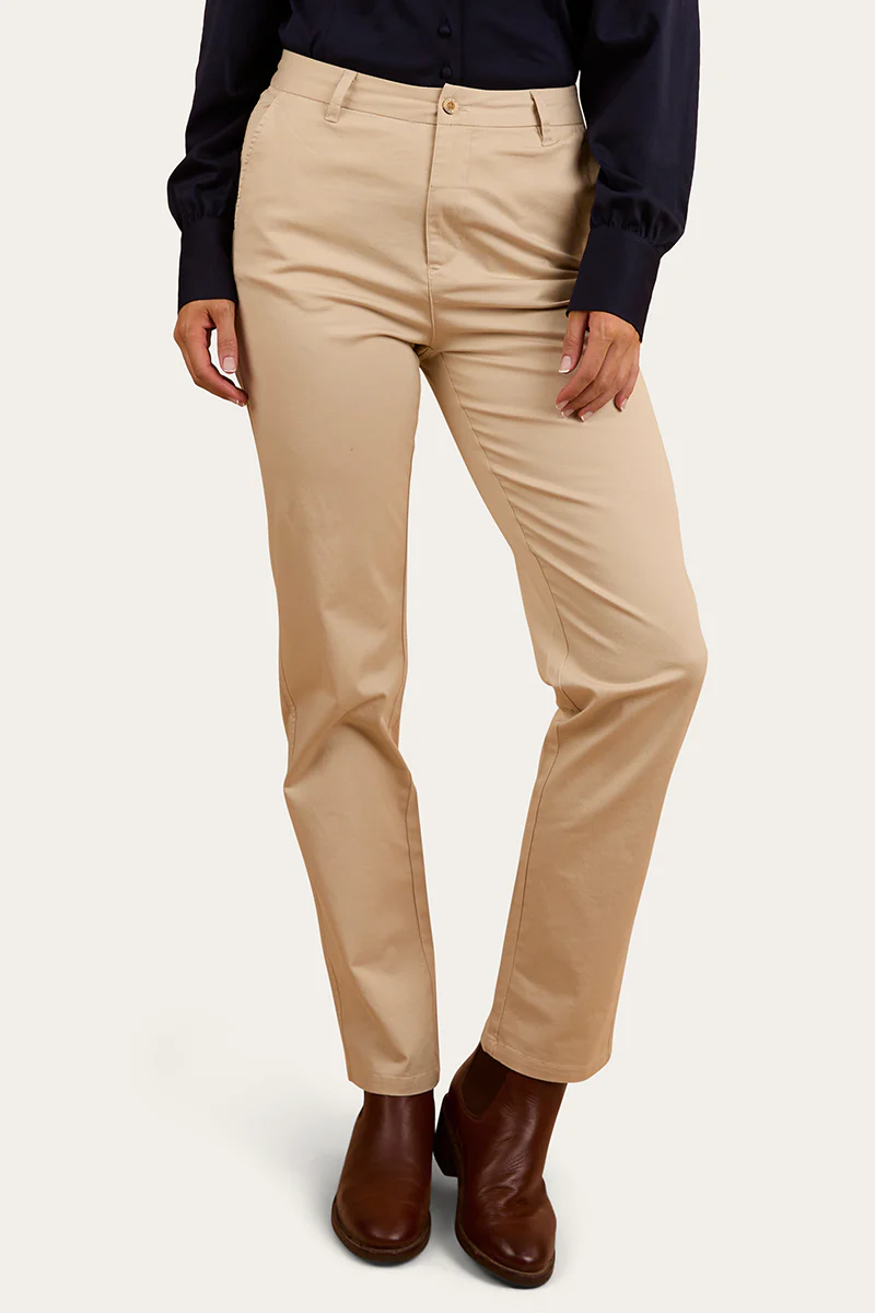 Scottsdale Womens Regular Fit Chino Pant - Bone