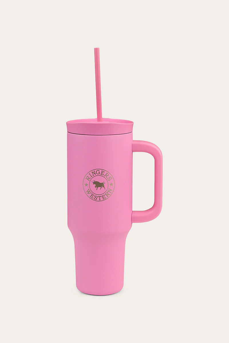 The Original Roadie Drink Bottle - Pastel Pink