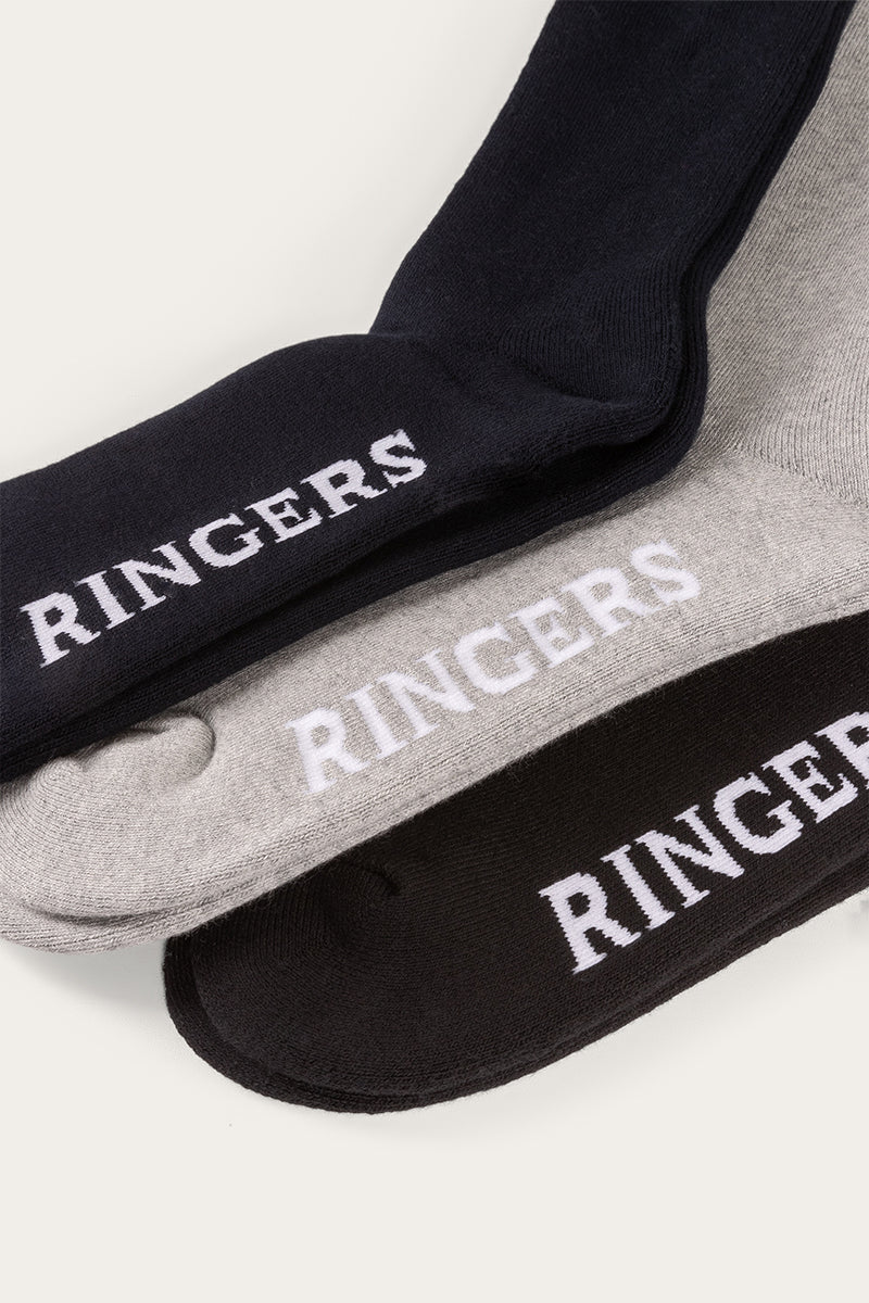 Kenilworth Mens 3 Pack Socks - Multi