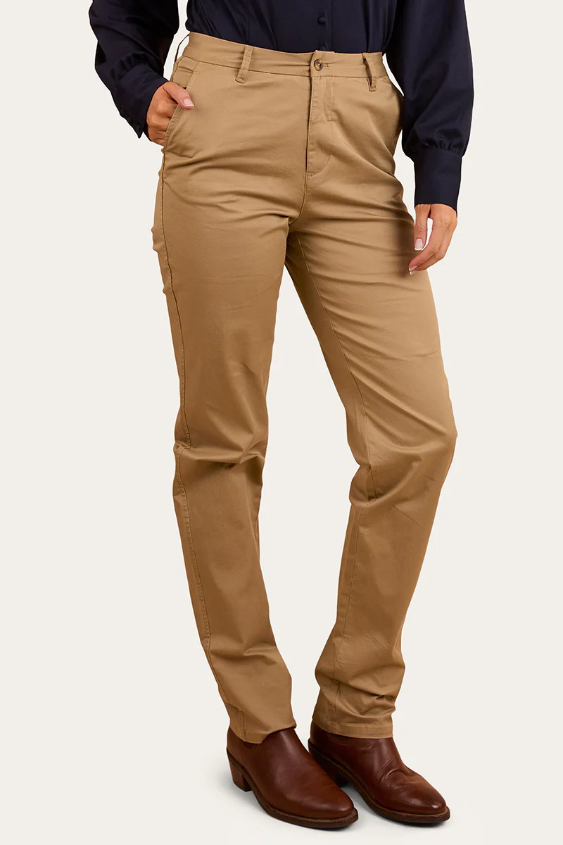 Scottsdale Womens Regular Fit Chino Pant - Clay