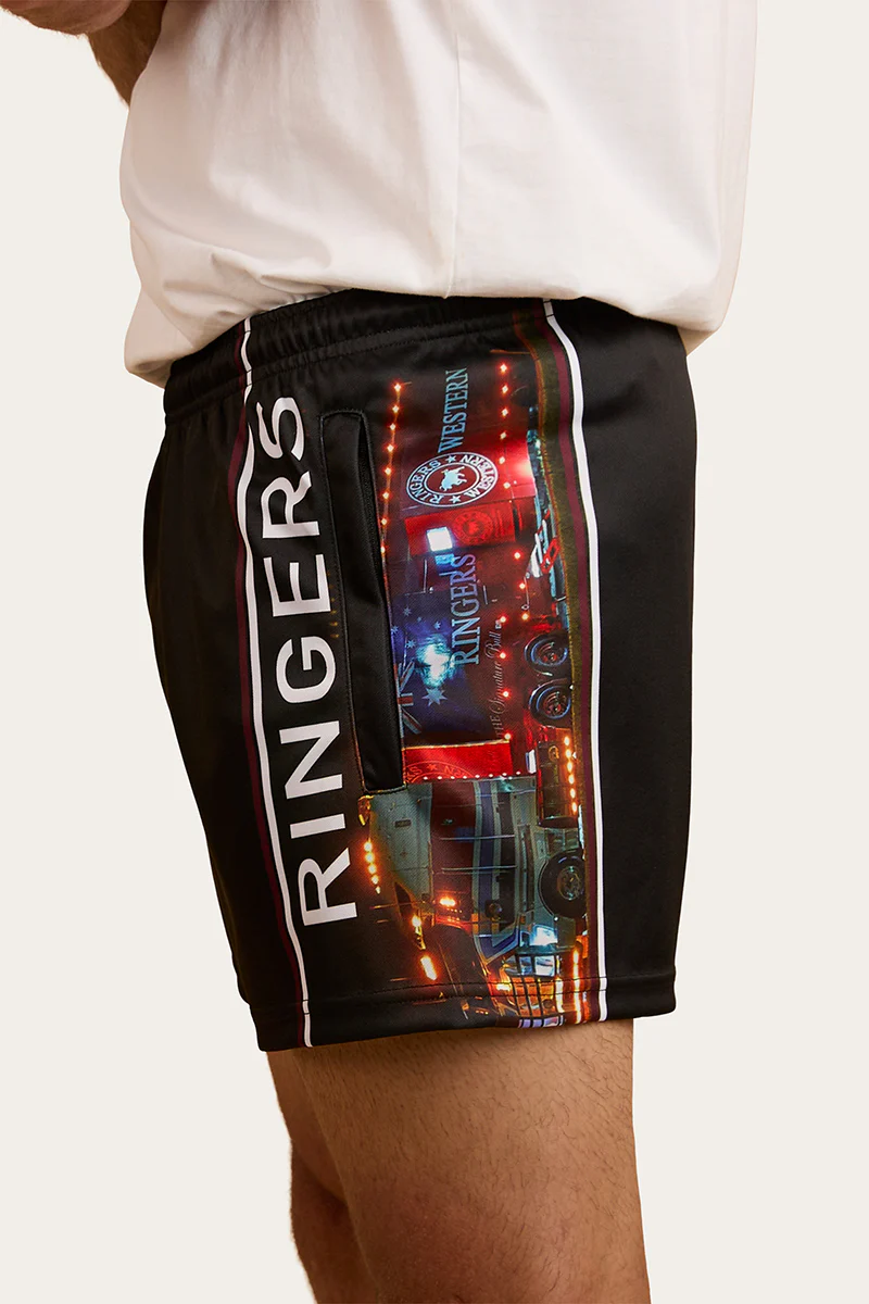 Signature Bull Truck Footy Short - Multi