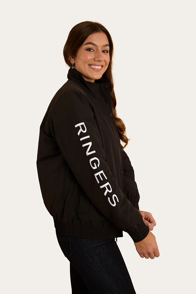 Tesbury Womens Jacket - Black / White