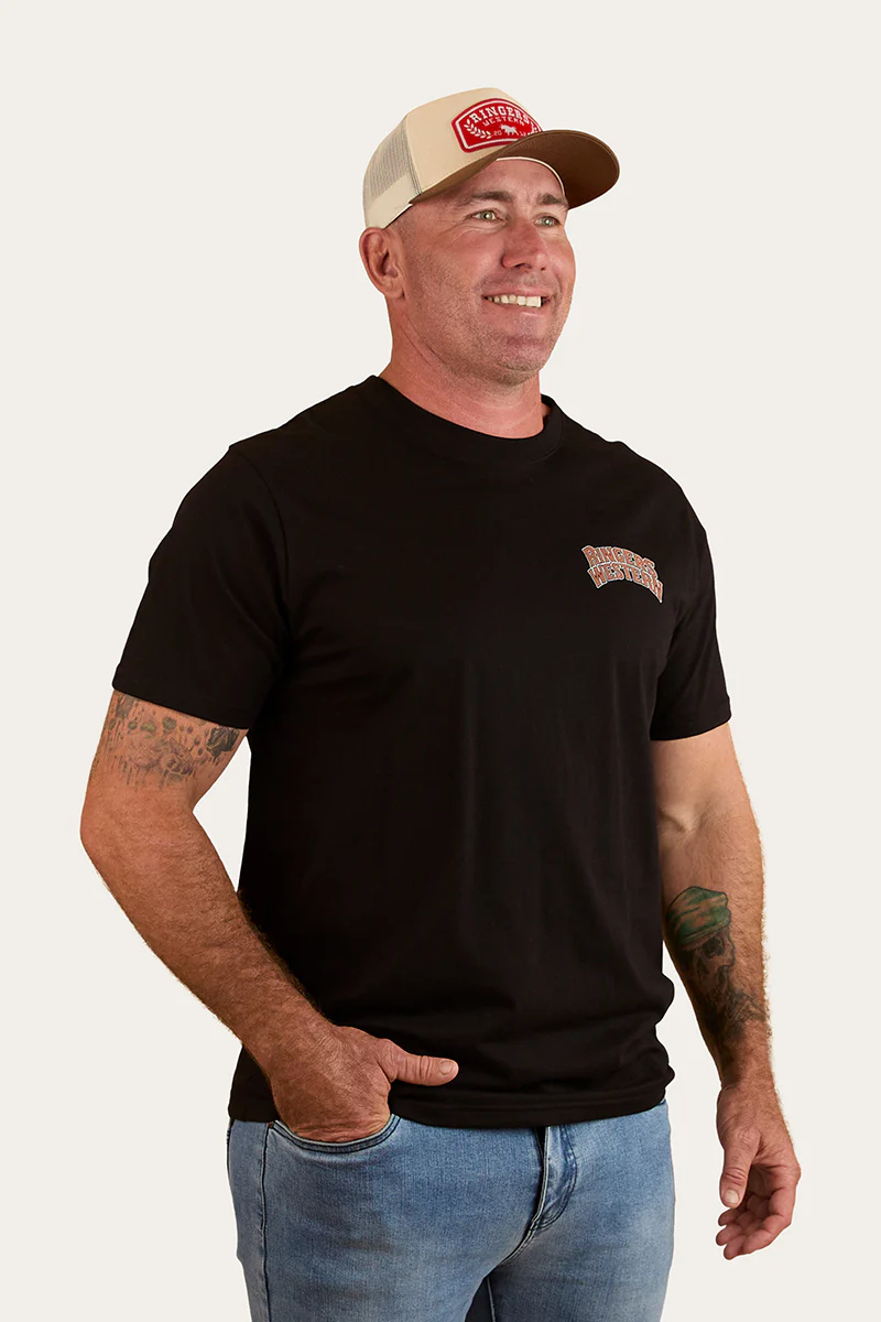 Do No Harm Take No Bull Mens Loose Fit T-Shirt - Black