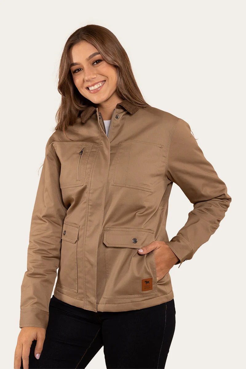 Venture Womens Jacket - Tan