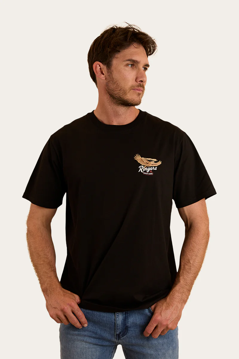 Eureka Mens Loose Fit T-Shirt - Black