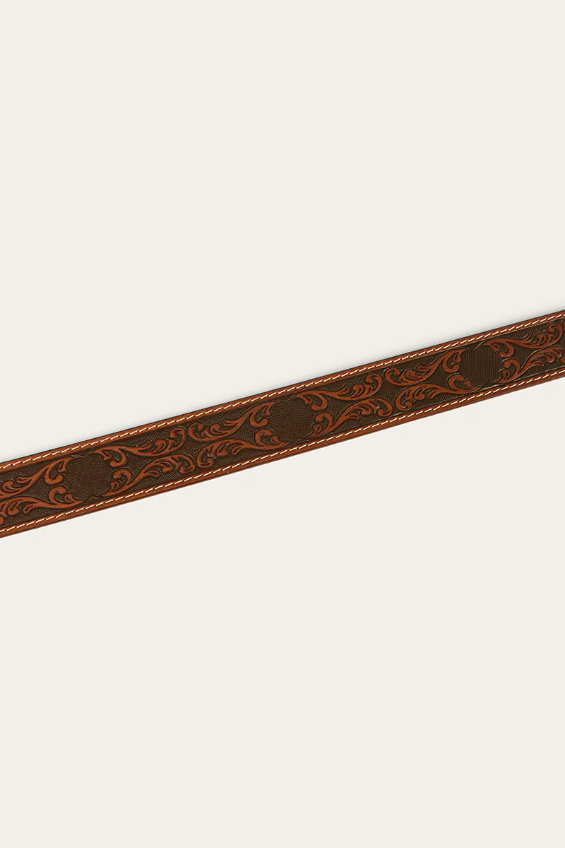 Eldorado Belt - Brown / Silver