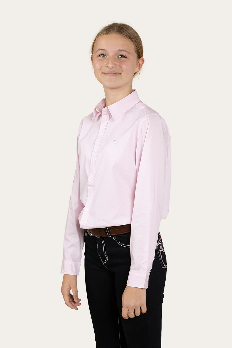 Faith Kids Dress Shirt - Pink