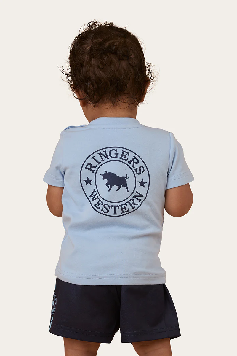 Signature Bull Babies T-Shirt - Blue / Navy