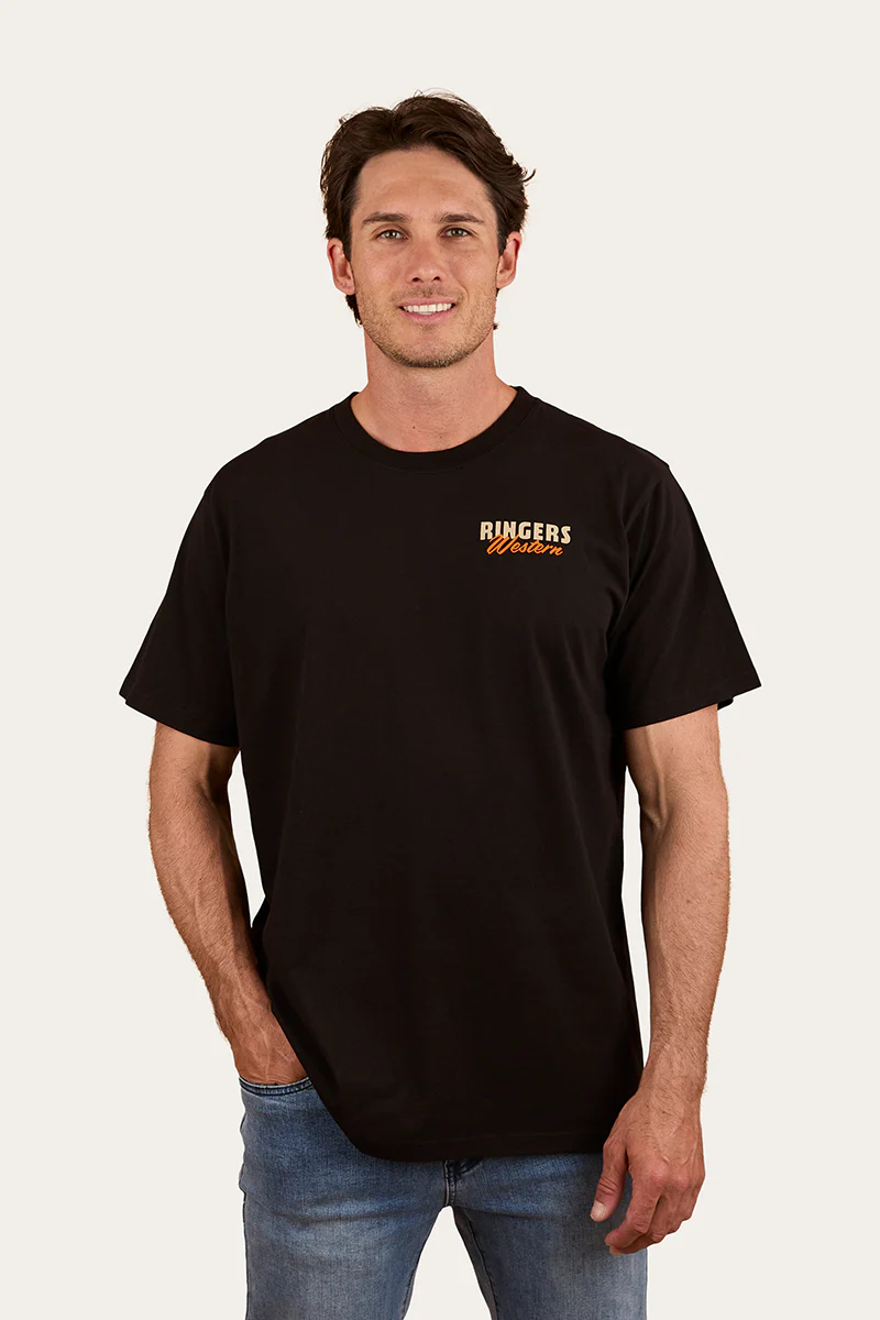 Truck Yeah Mens Loose Fit T-Shirt - Black