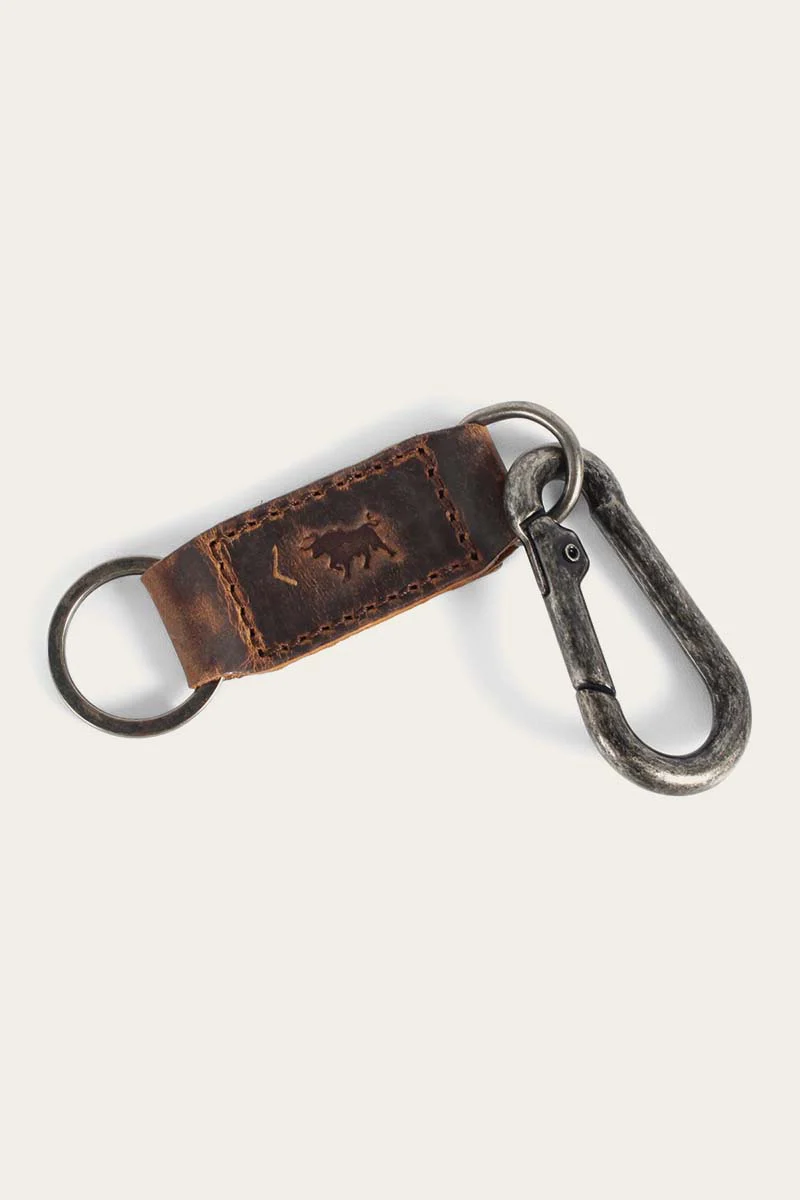 Banjo Keyring - Burnt Brown