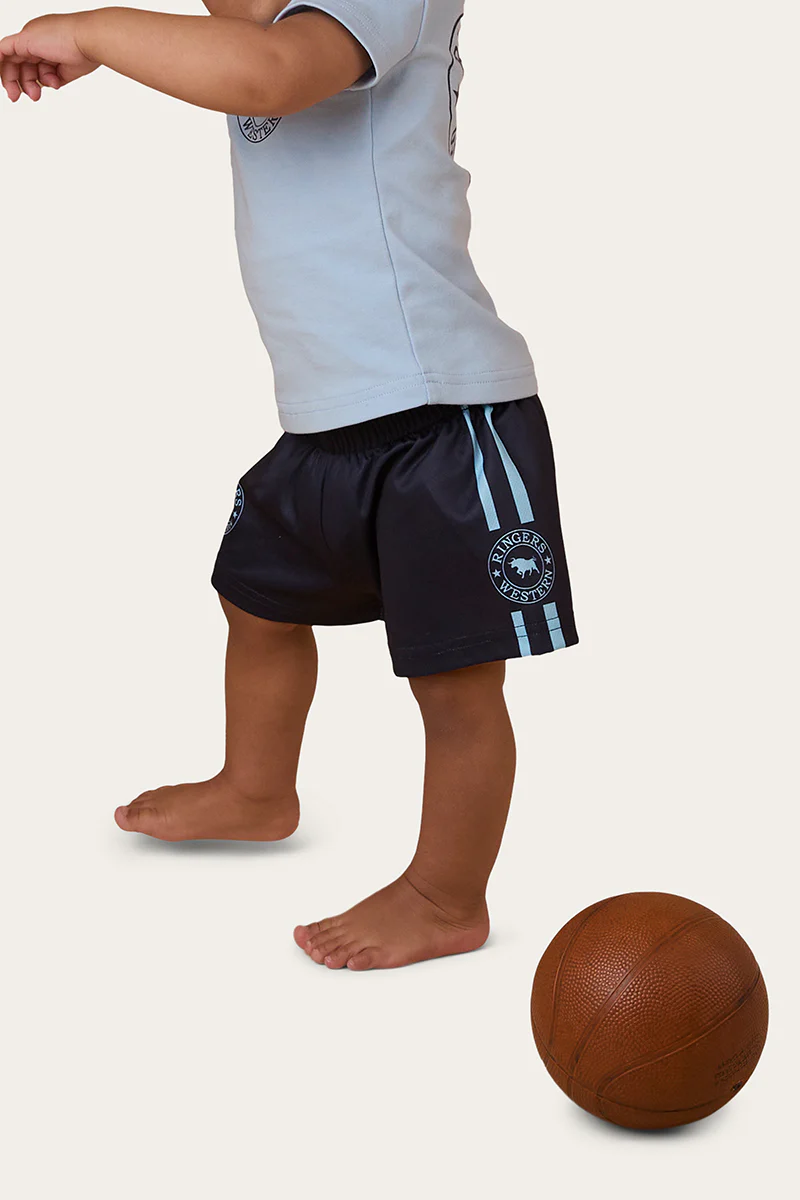 Ringers Babies Footy Short - Navy / Blue