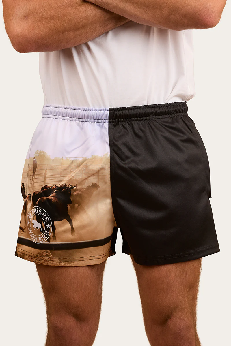 Ringers Footy Shorts - Multi