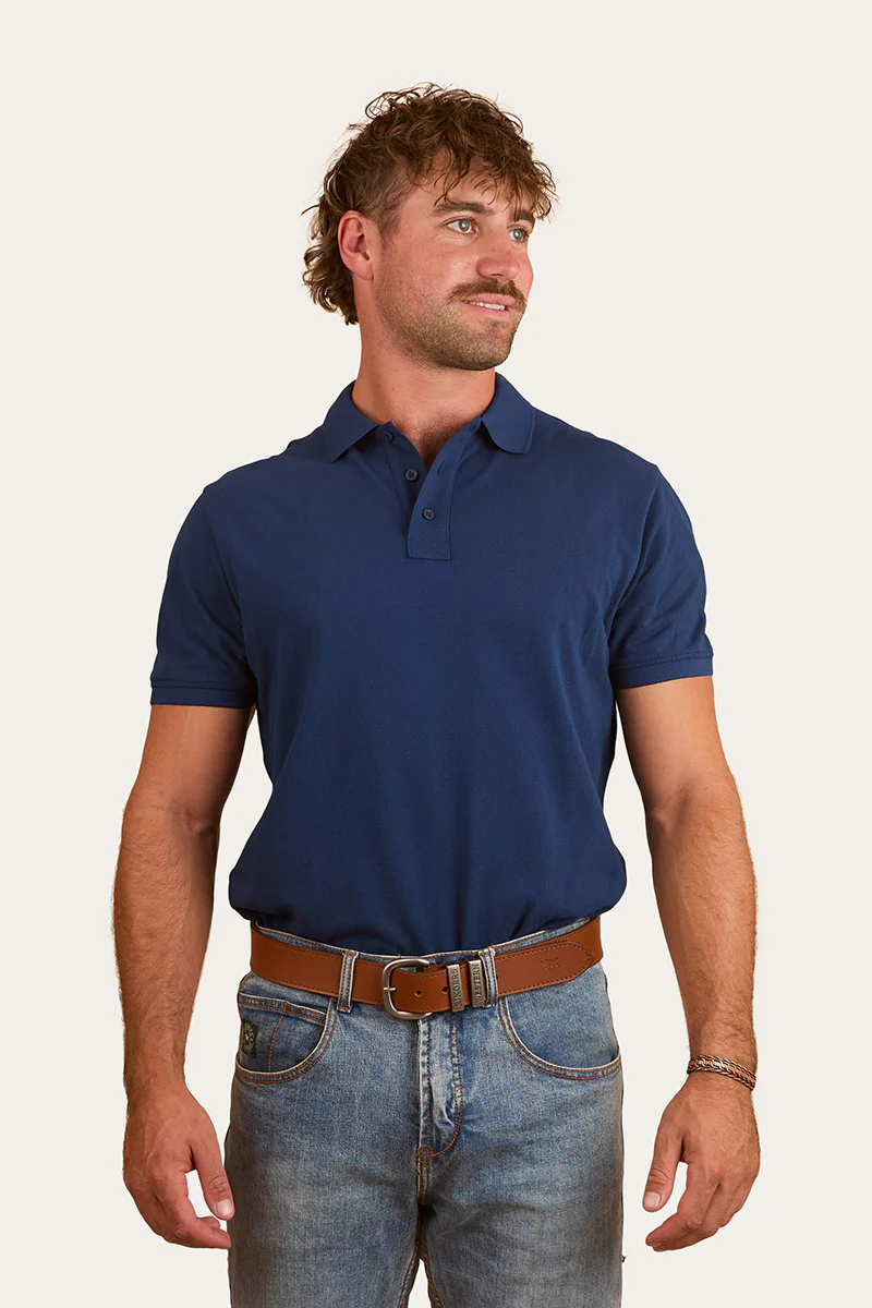 Custom Mens Polo - Navy