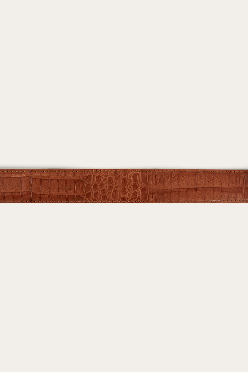 Beaumont Belt - Croc Tan