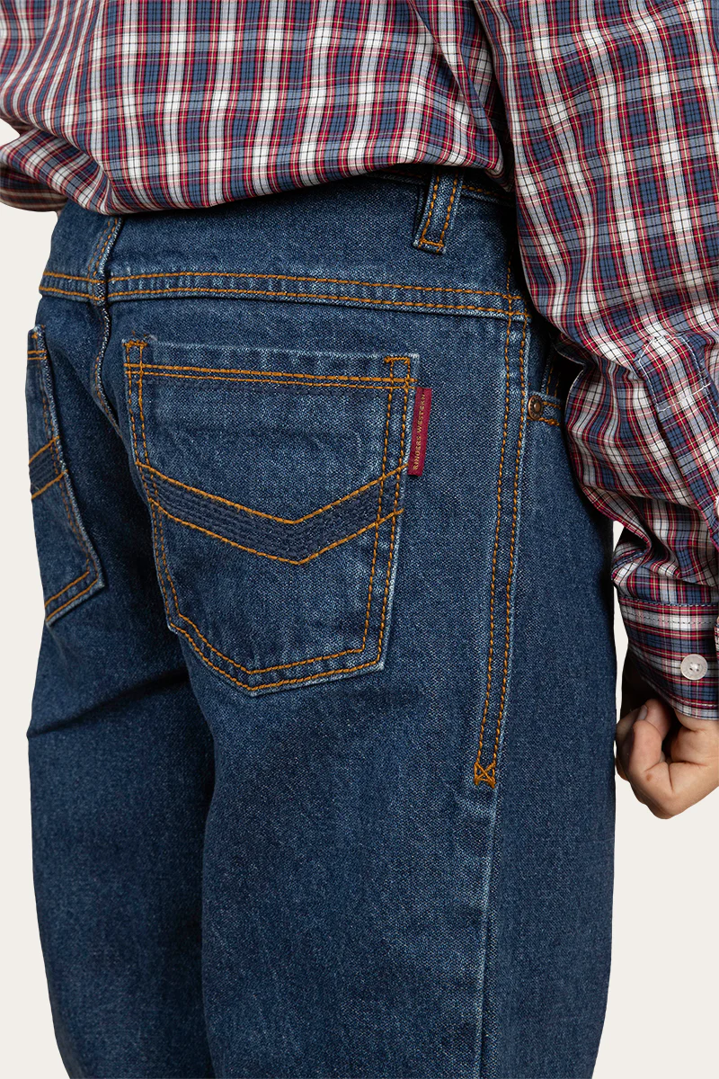 Southwest Kids Relaxed Fit Jean - Mid Wash Blue