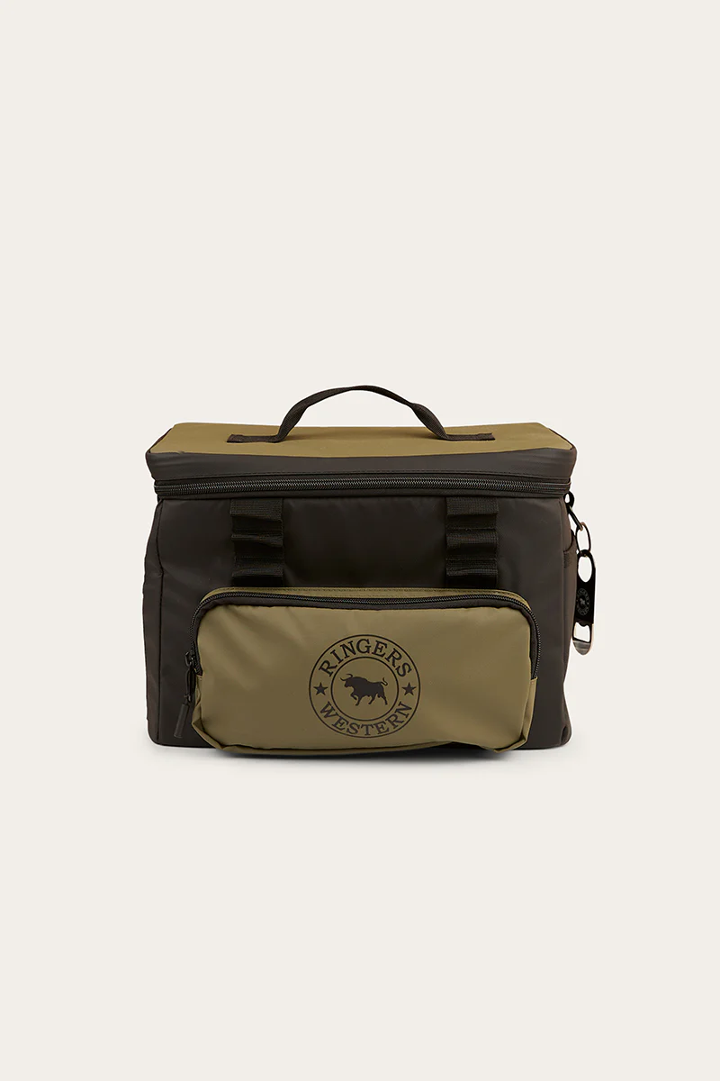 Kununurra Cooler Bag - Black / Military Green