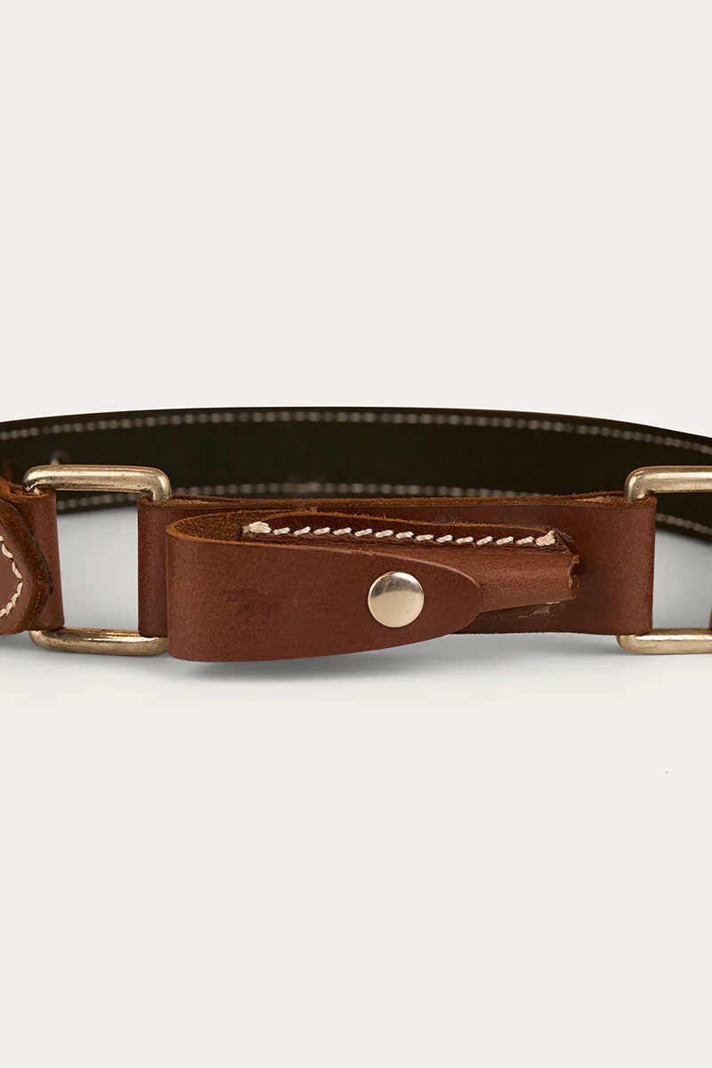 Hobble Belt - Brown / Silver