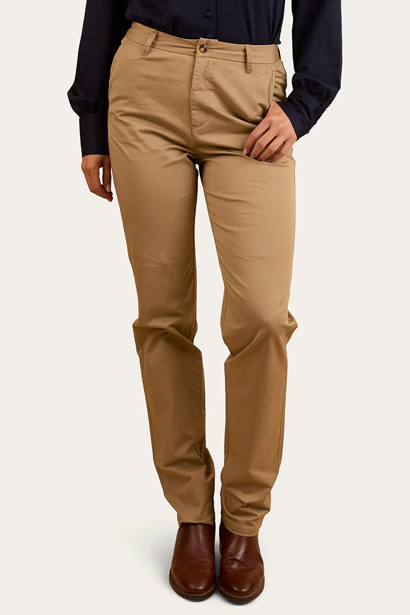 Scottsdale Womens Regular Fit Chino Pant - Clay