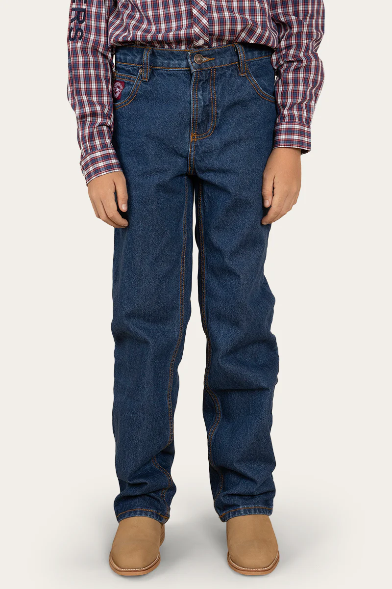 Southwest Kids Relaxed Fit Jean - Mid Wash Blue