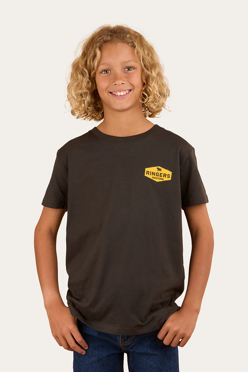 Servo Kids Classic Fit T-Shirt - Charcoal