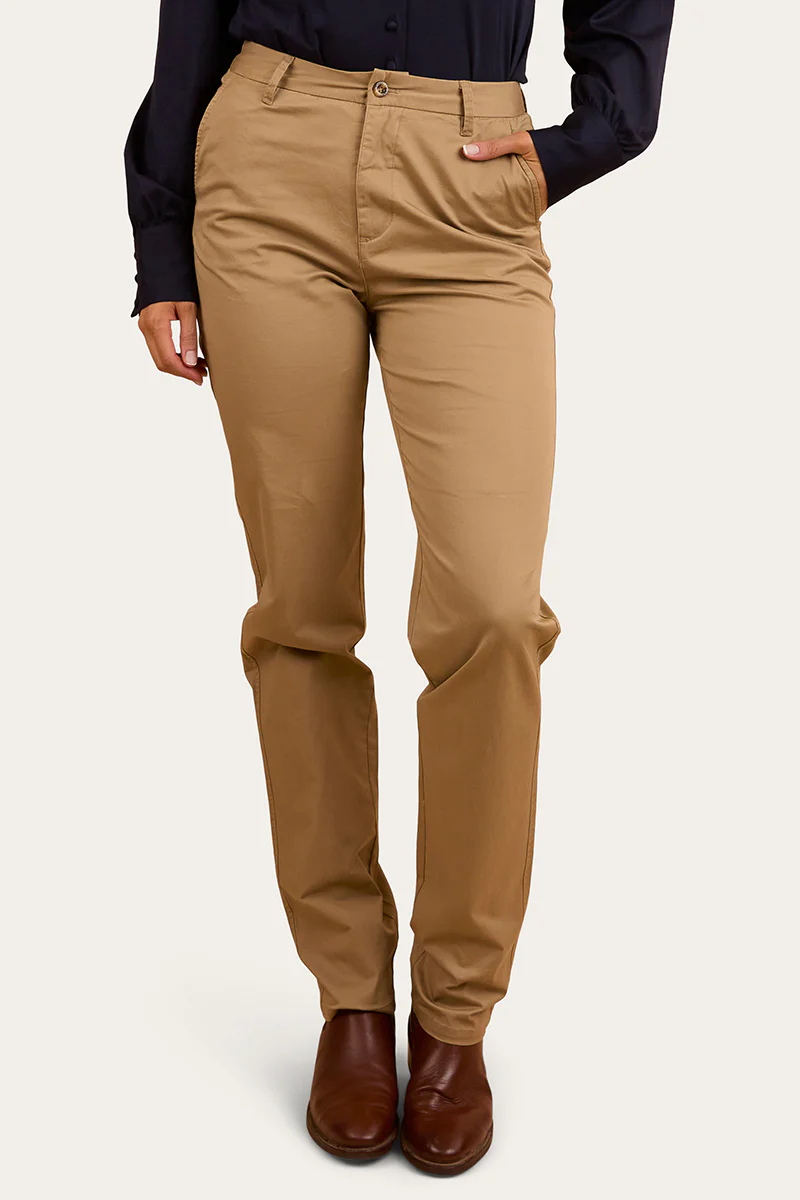 Scottsdale Womens Regular Fit Chino Pant - Clay