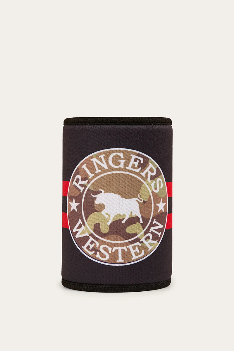 McCoy Stubby Cooler - Camo/Red