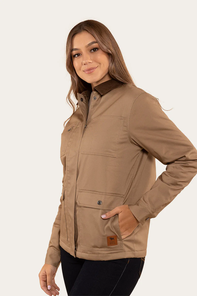 Venture Womens Jacket - Tan