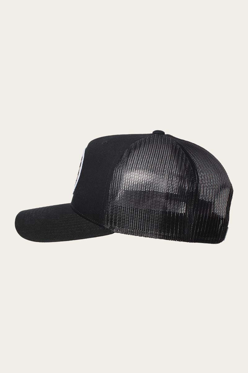 Signature Bull Trucker Cap - Black/Camo