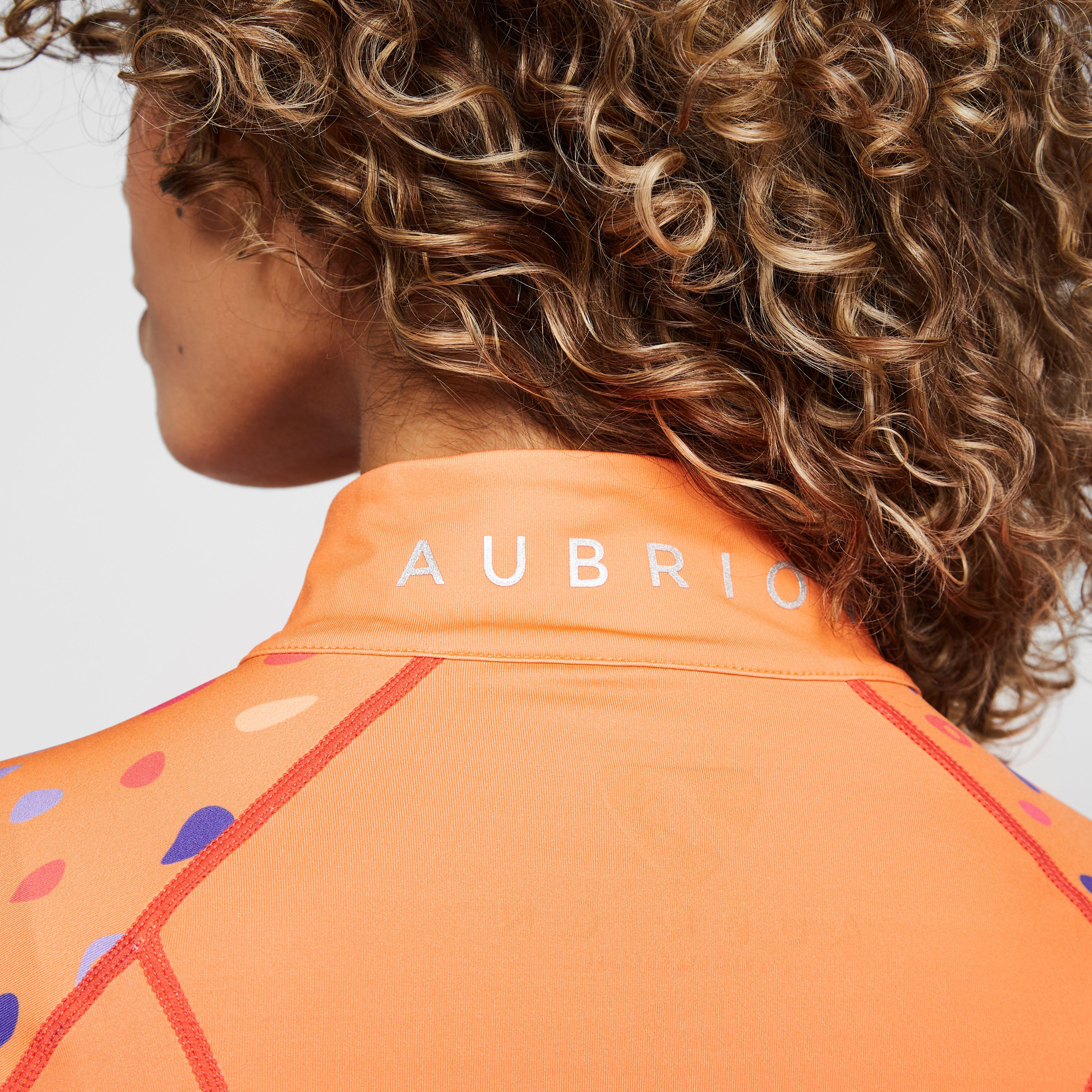 Womens Hyde Park Cross Country Shirt Orange Spot