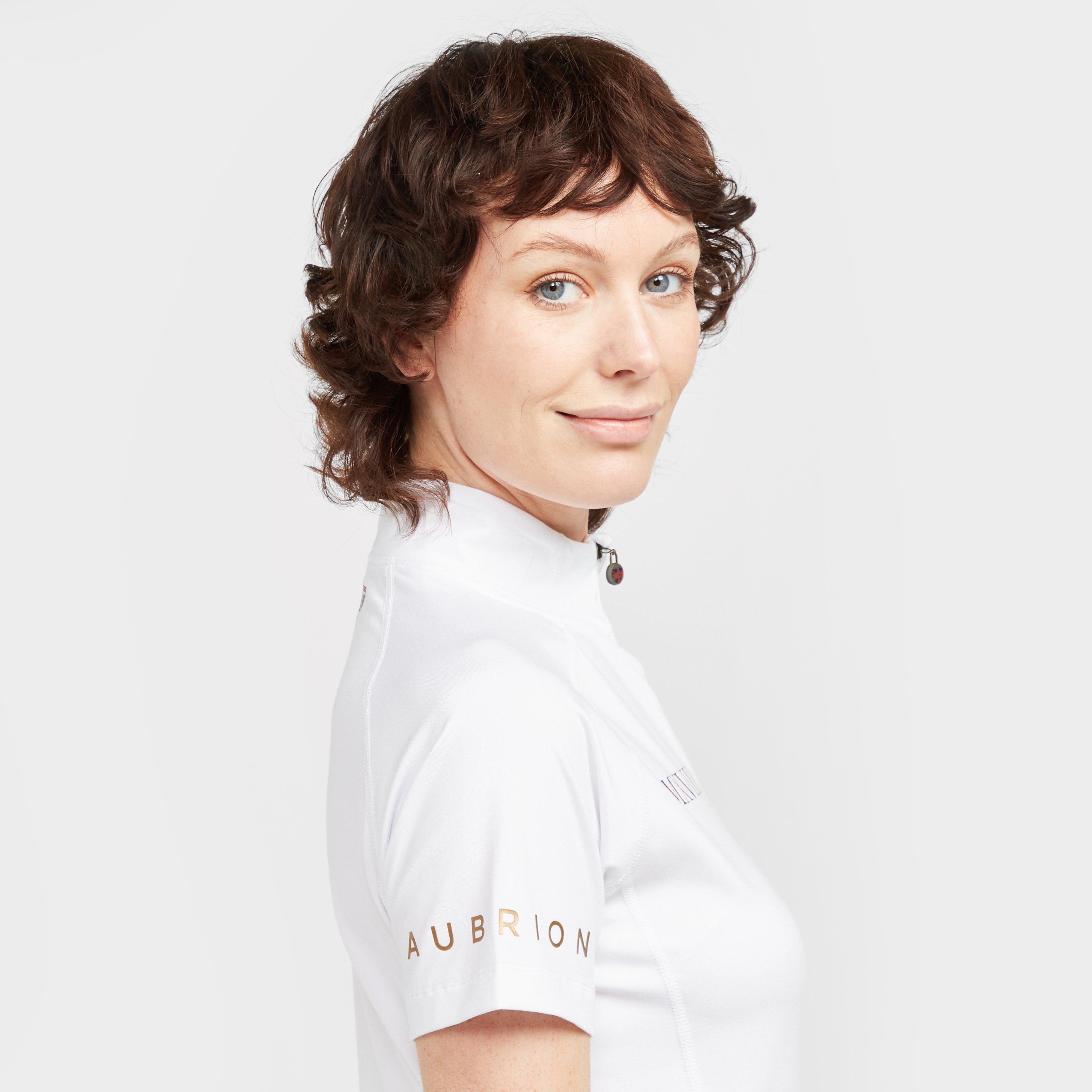 Ladies Team Short Sleeve Base Layer White