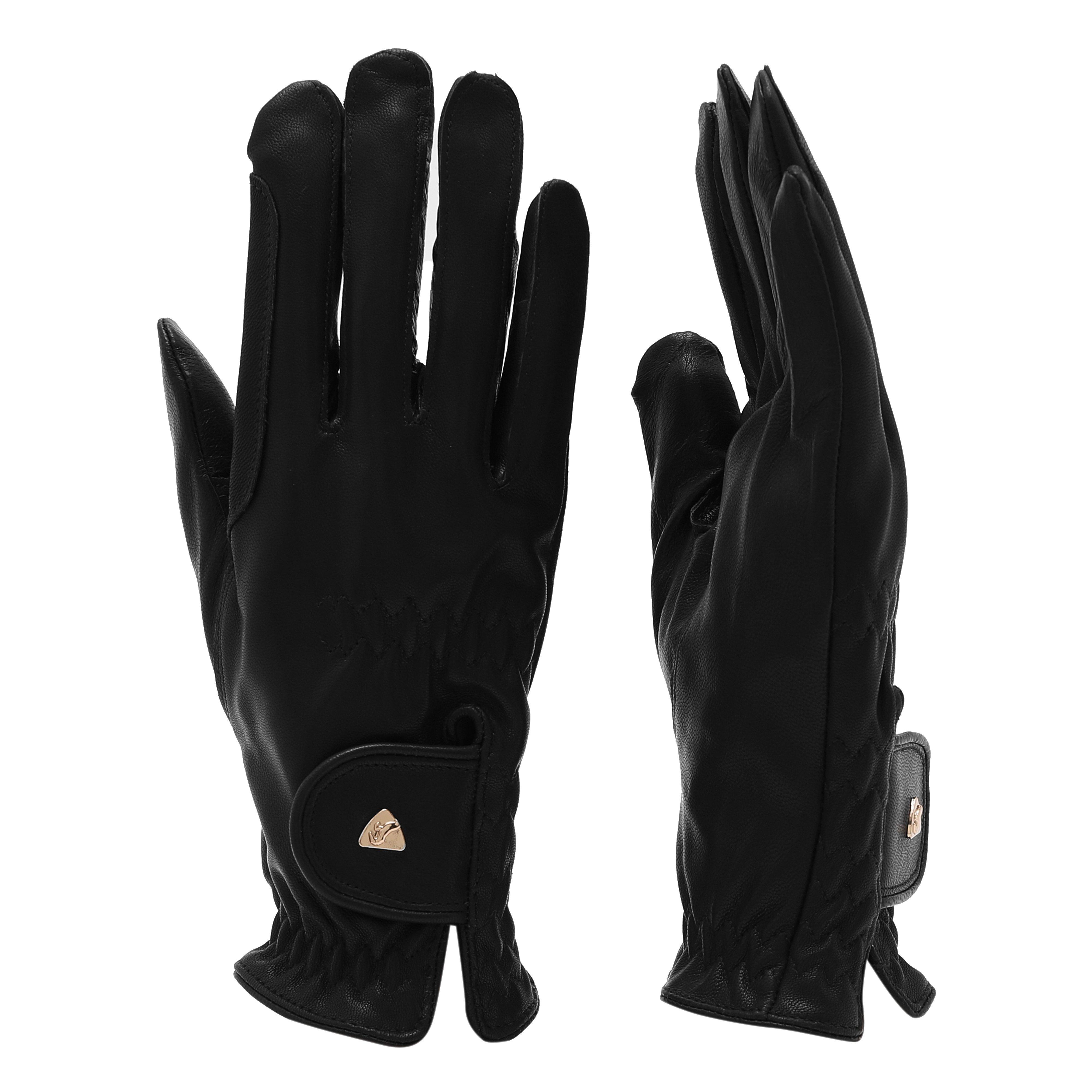 Women's Leather Riding Gloves