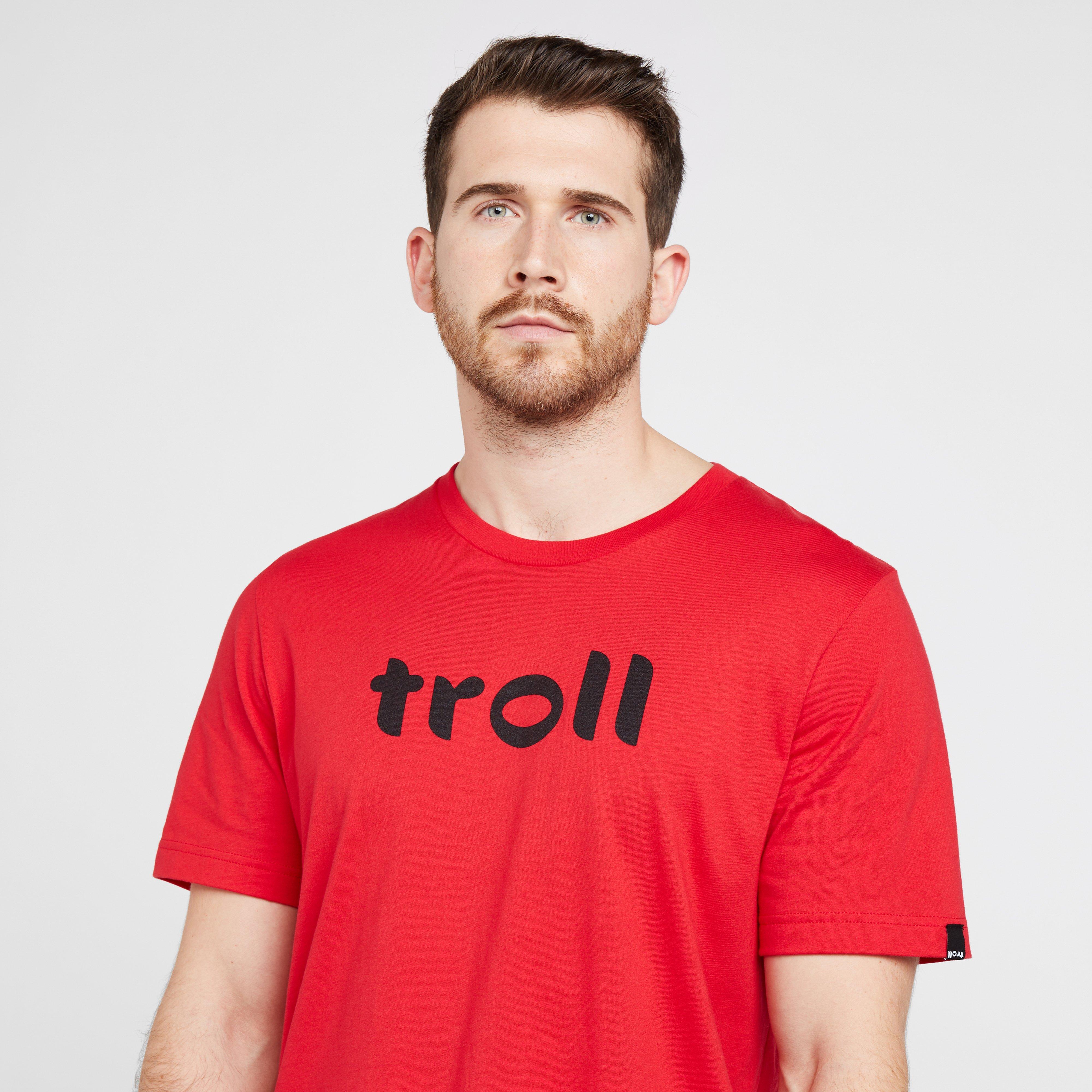 Men’s Front Logo Tee in Red