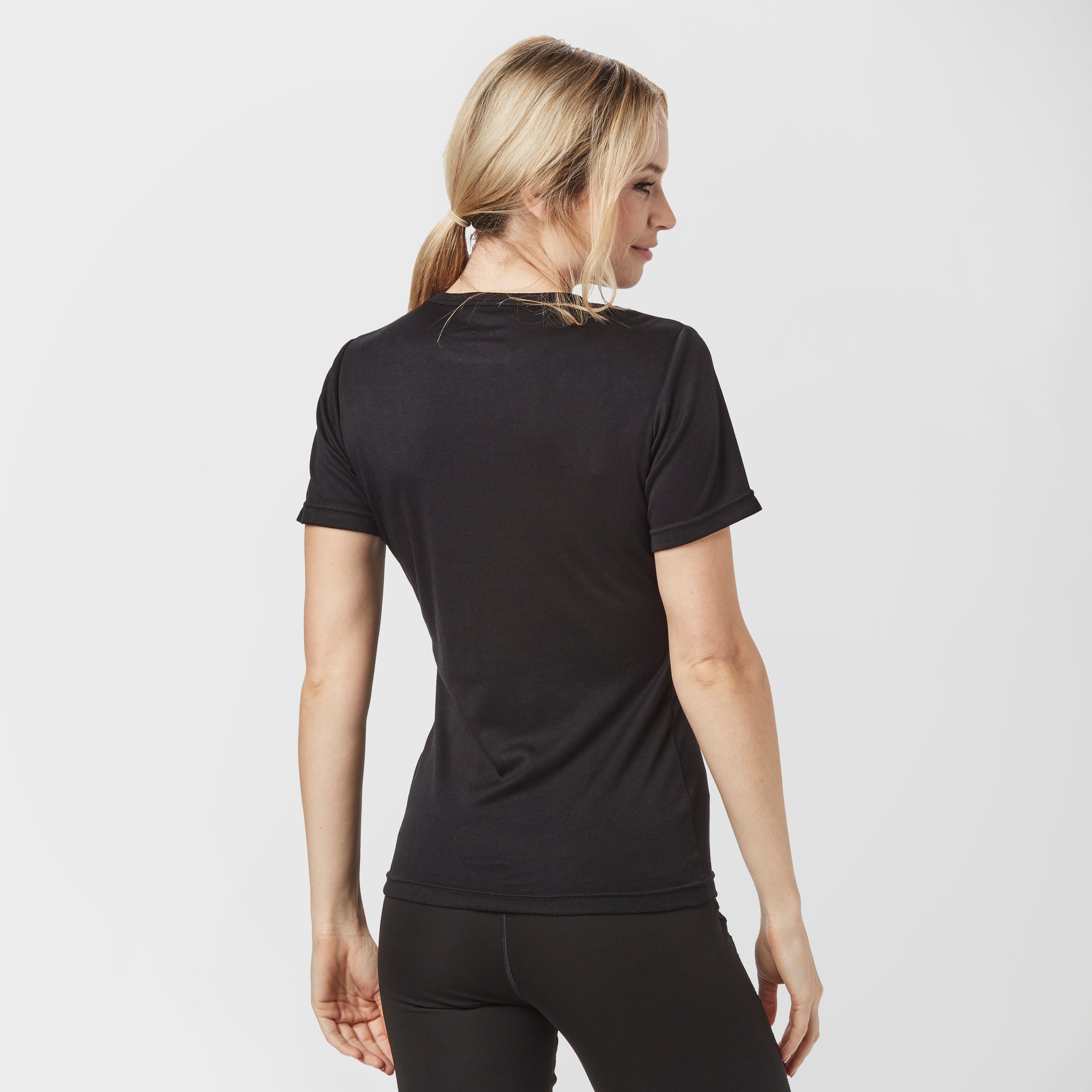 Womens' Short-sleeve Thermal Crew Neck T-shirt