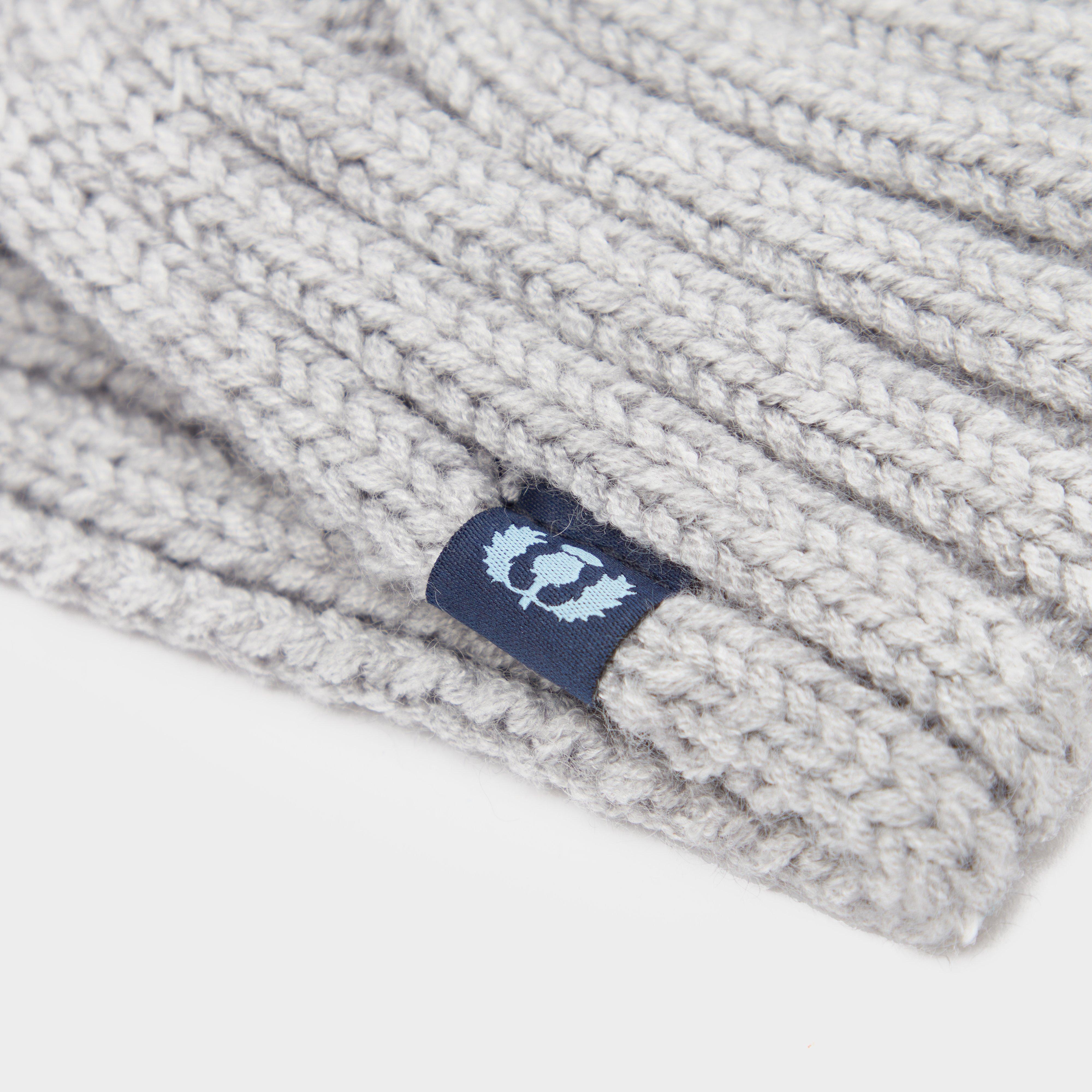 Knotted Headband in Grey Marl