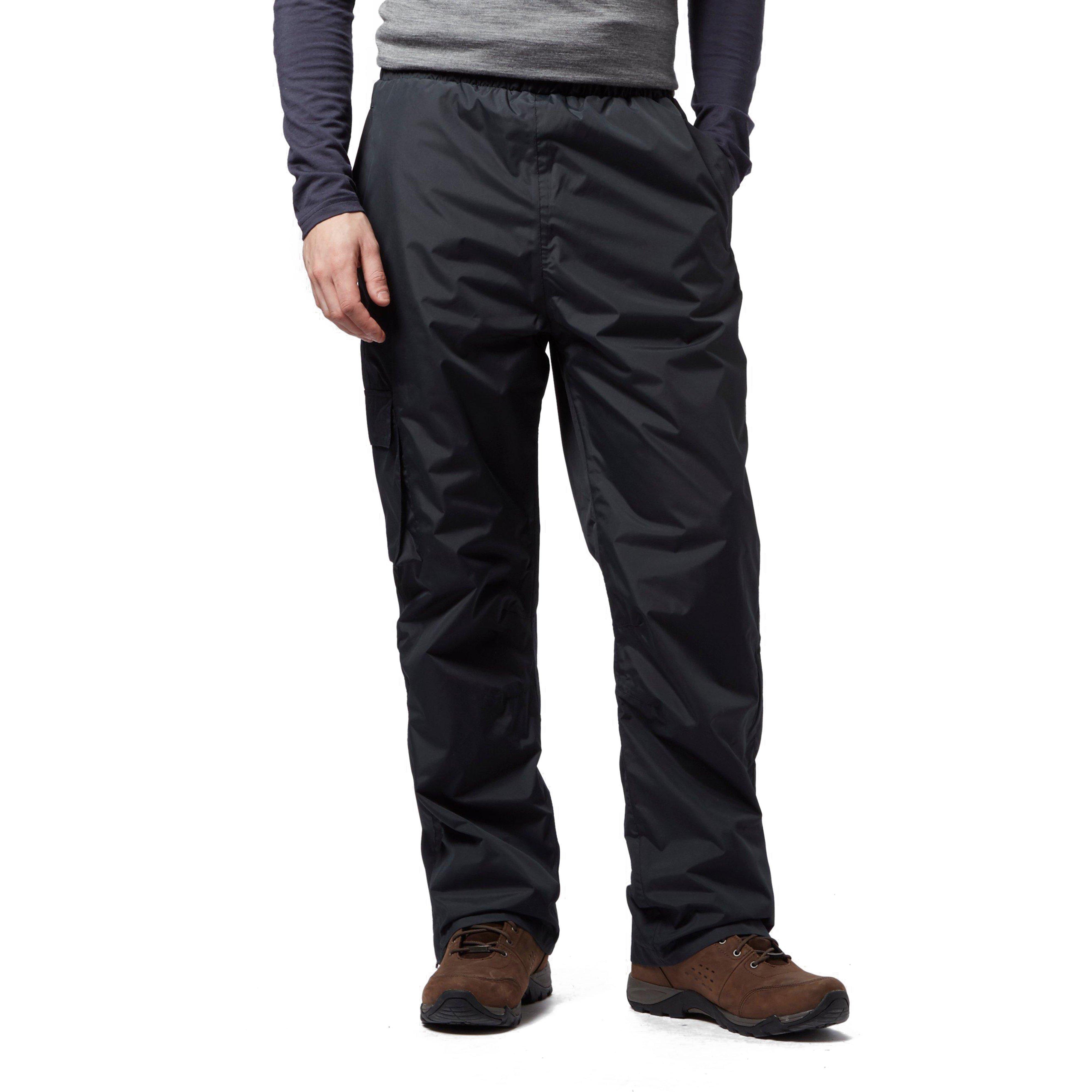 Mens Storm Waterproof Trousers Black