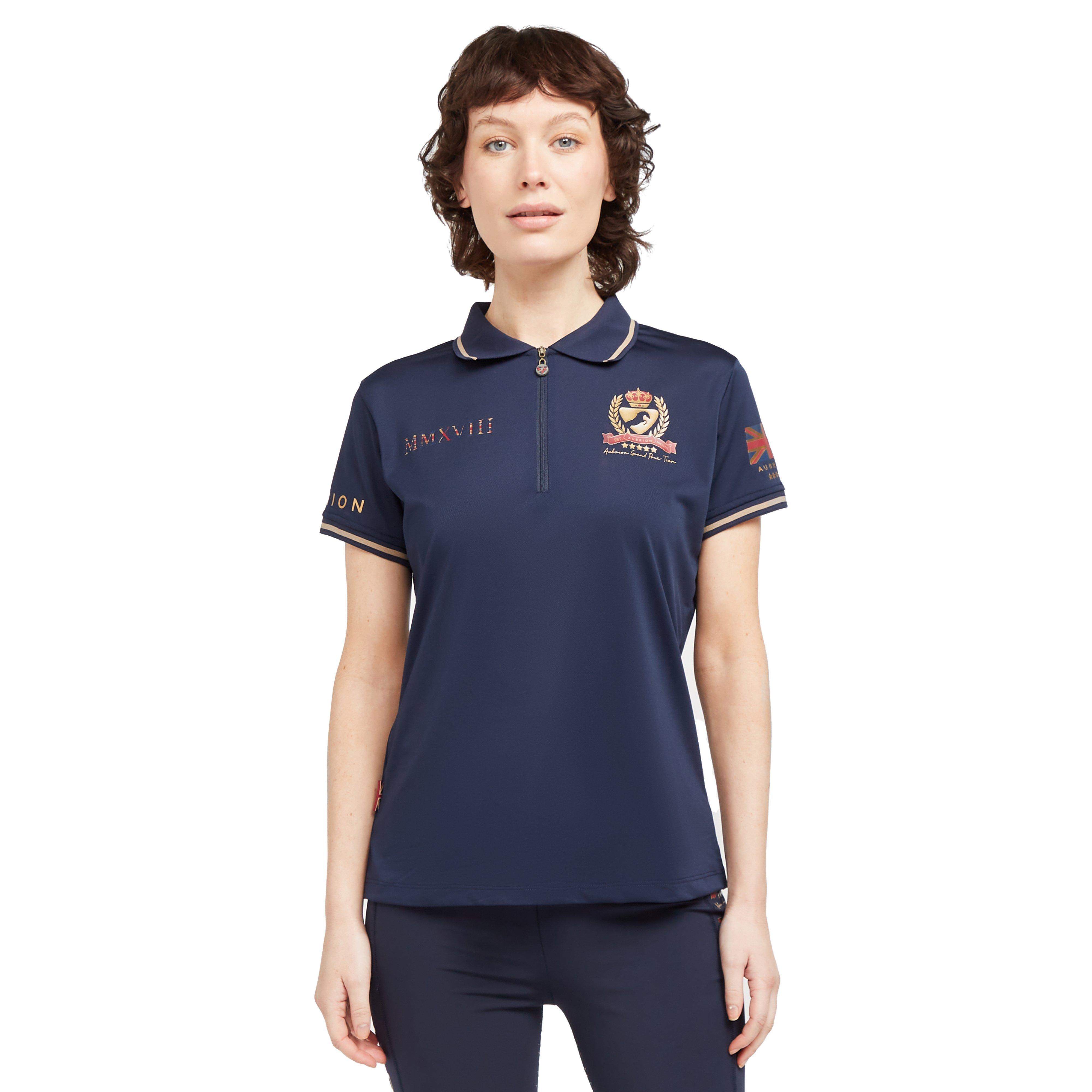 Ladies Team Tech Polo Shirt Navy
