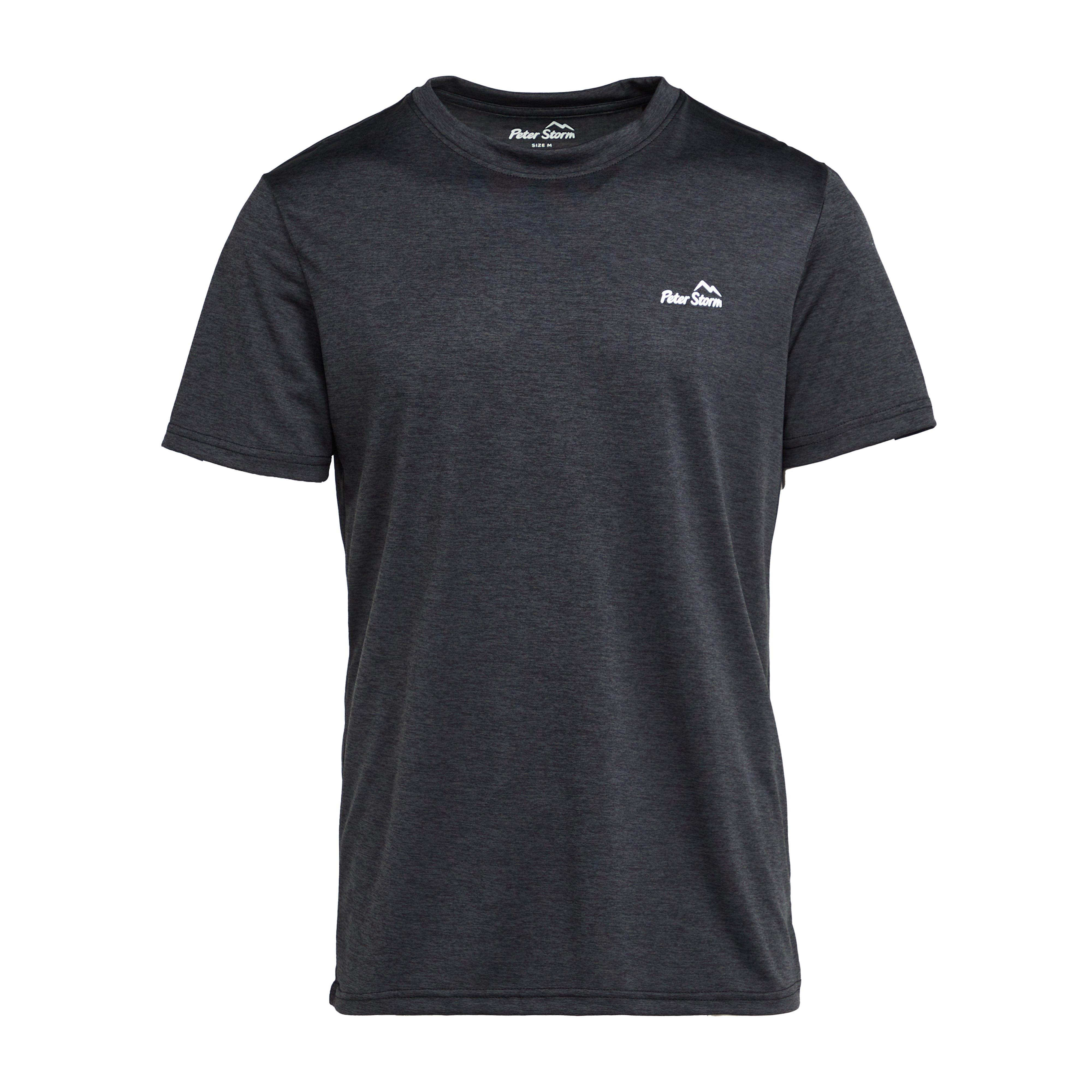 Mens Active Short Sleeve T-Shirt Black
