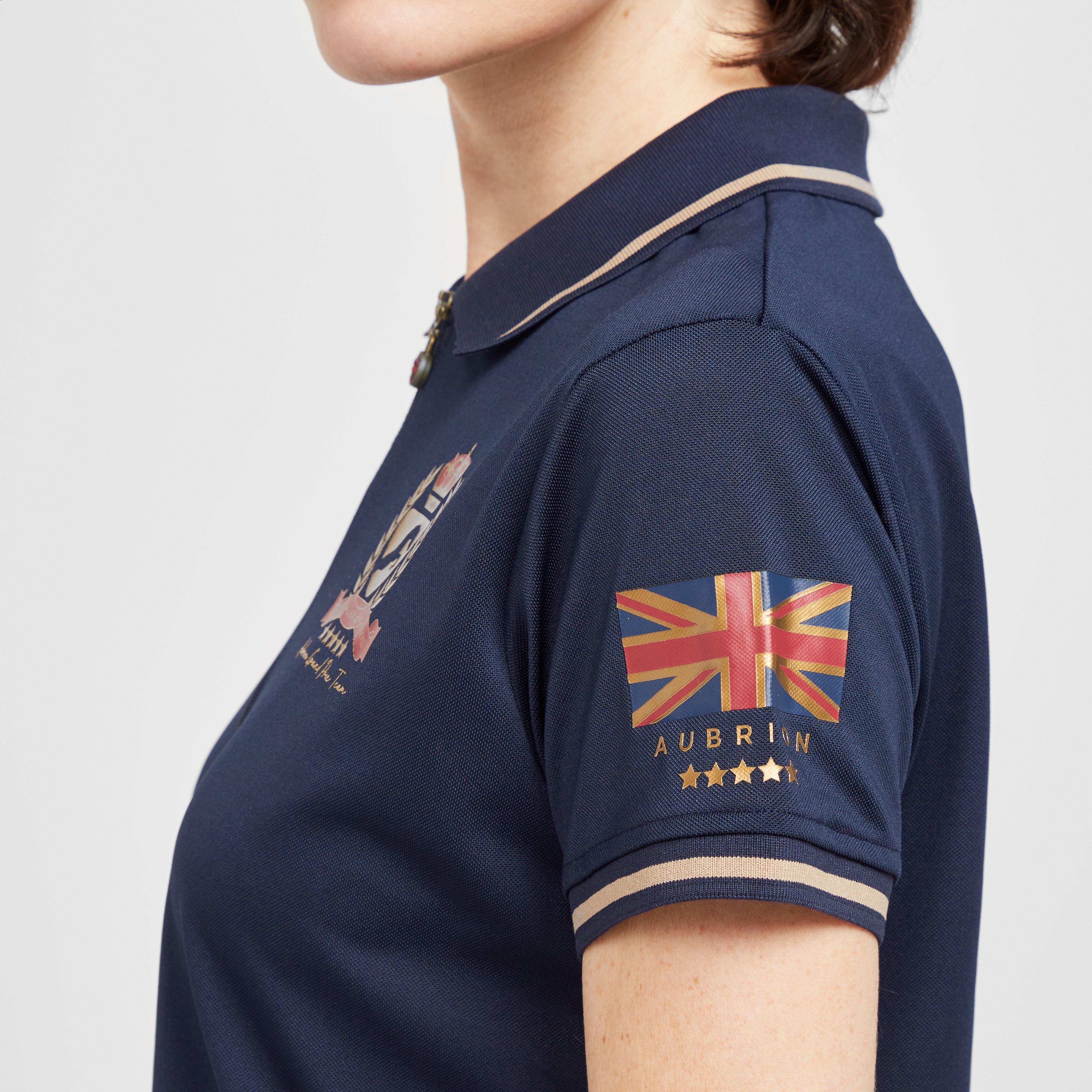 Ladies Team Tech Polo Shirt Navy