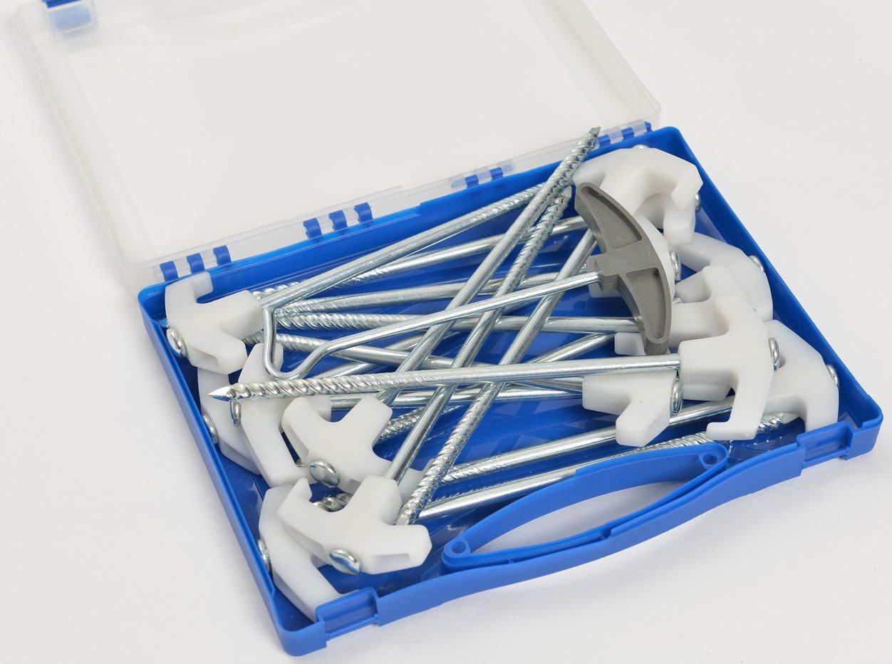 Glow-in-the-Dark Screw Tent Pegs