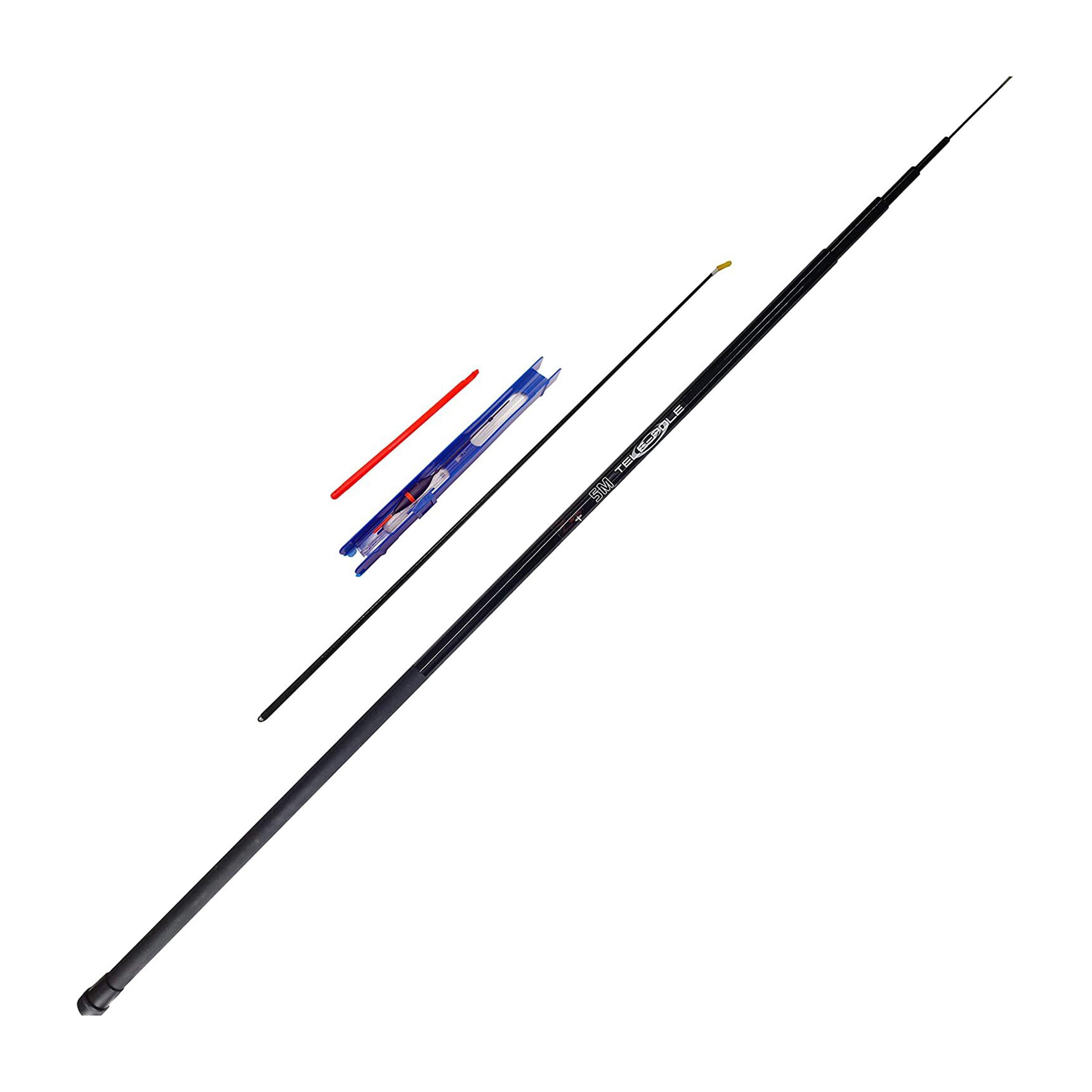 ZWIM 5m Elasticated Tele Fishing Whip with Rig & Disgorger