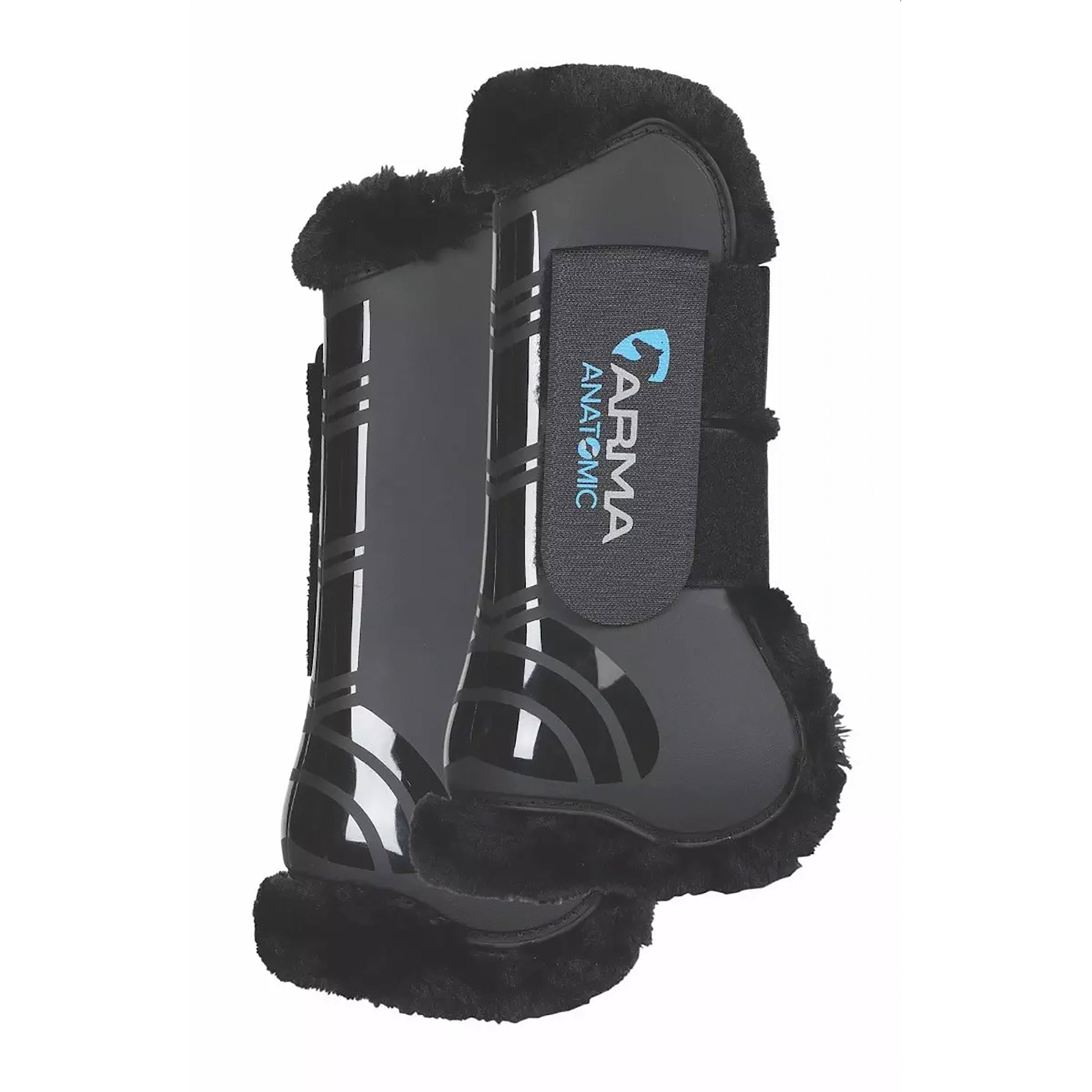 Anatomic SupaFleece Tendon Boots Black Full
