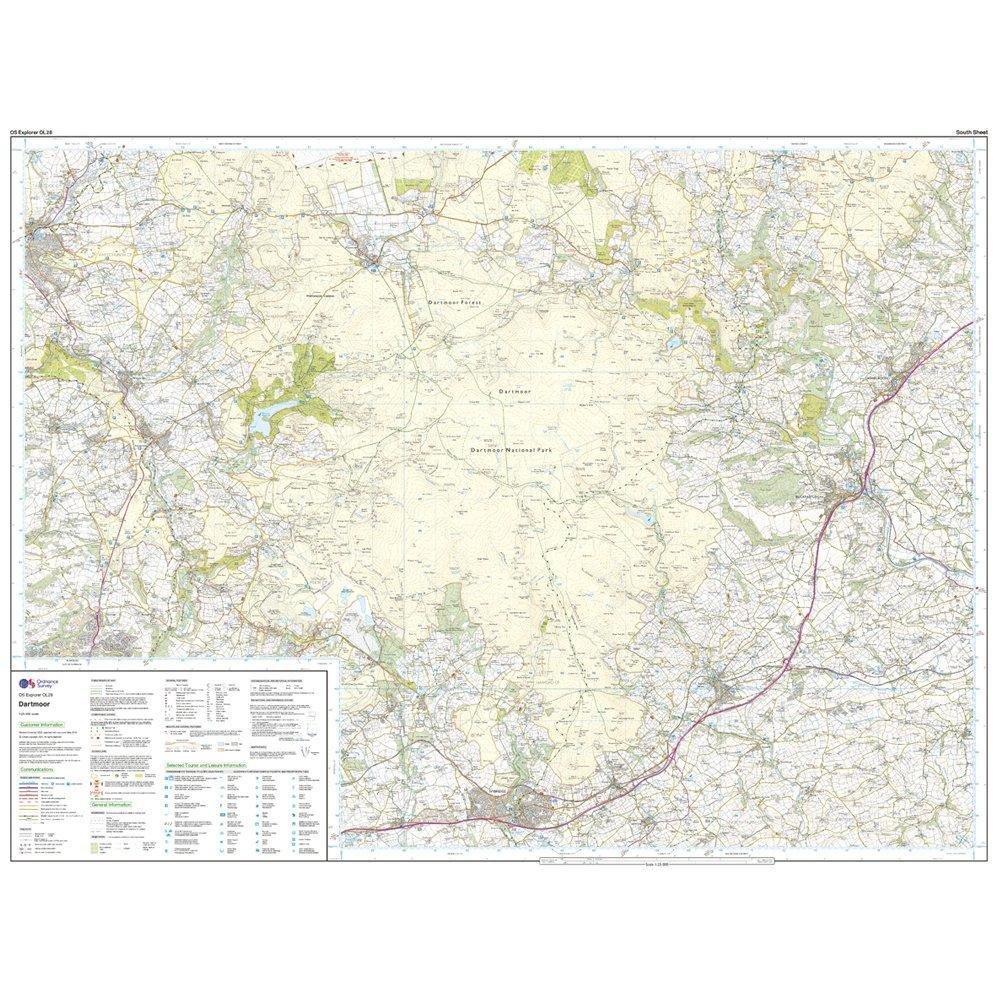 Explorer Active OL 28 Dartmoor Map