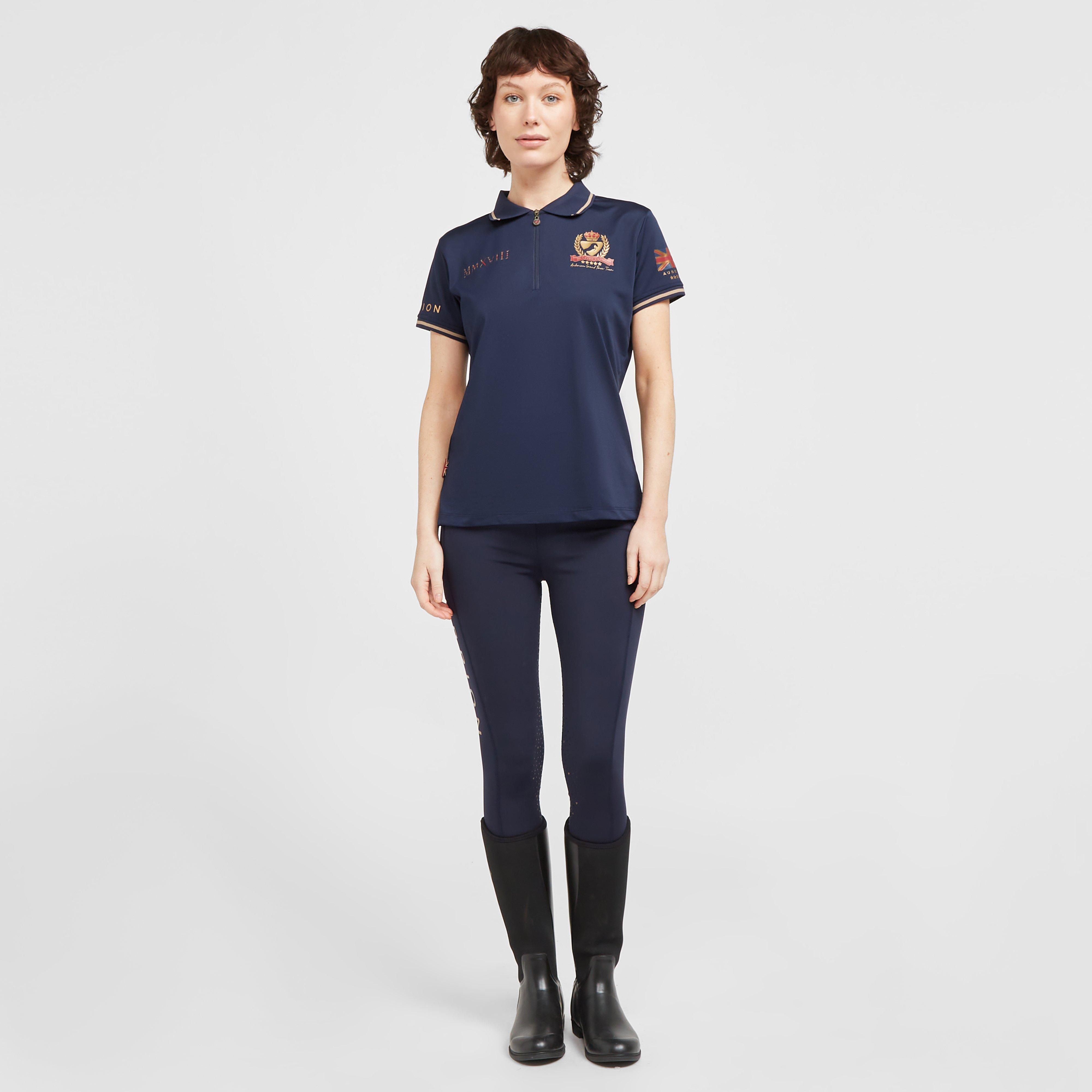 Ladies Team Tech Polo Shirt Navy