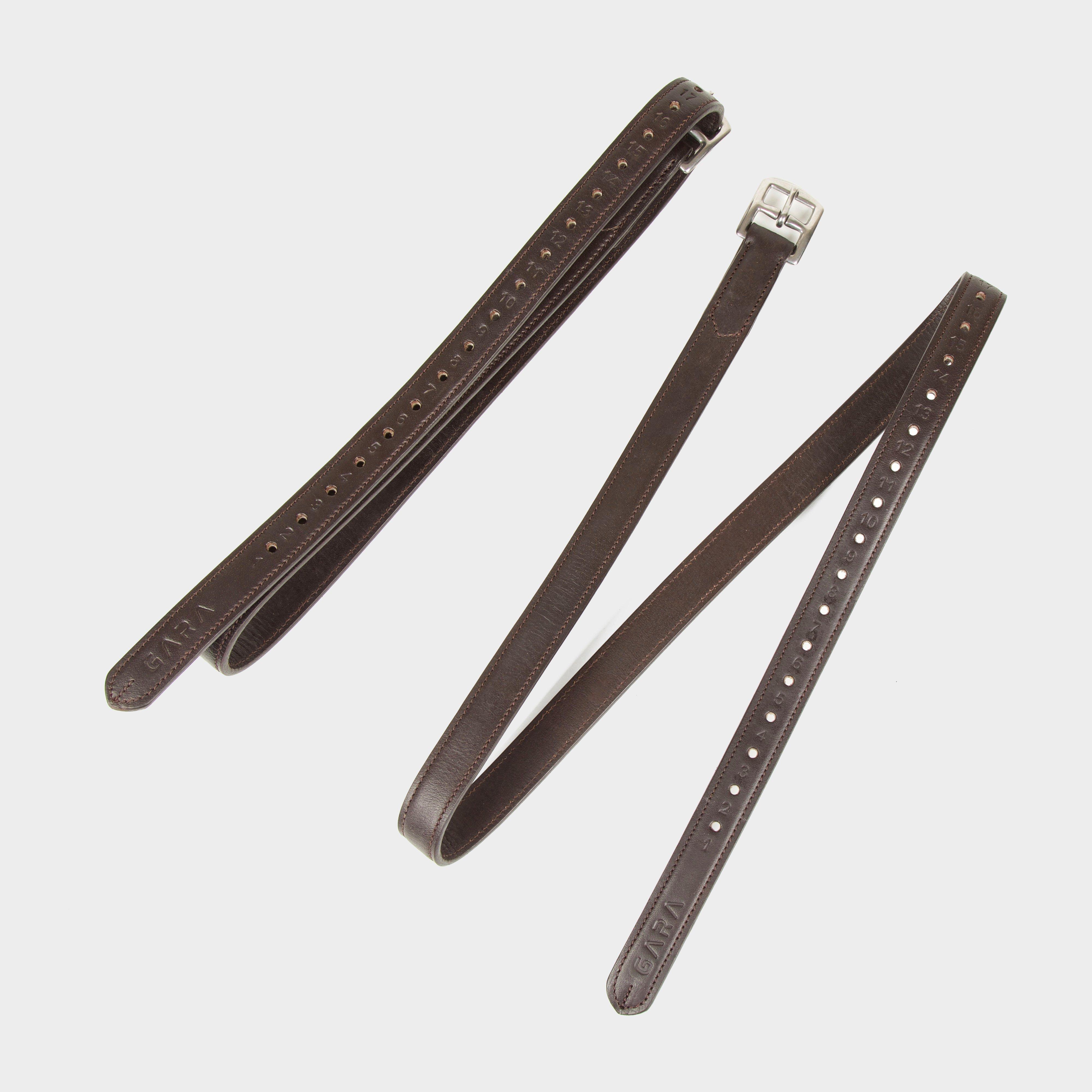 Velociti Blenheim Non-Stretch Stirrup Leathers Havana