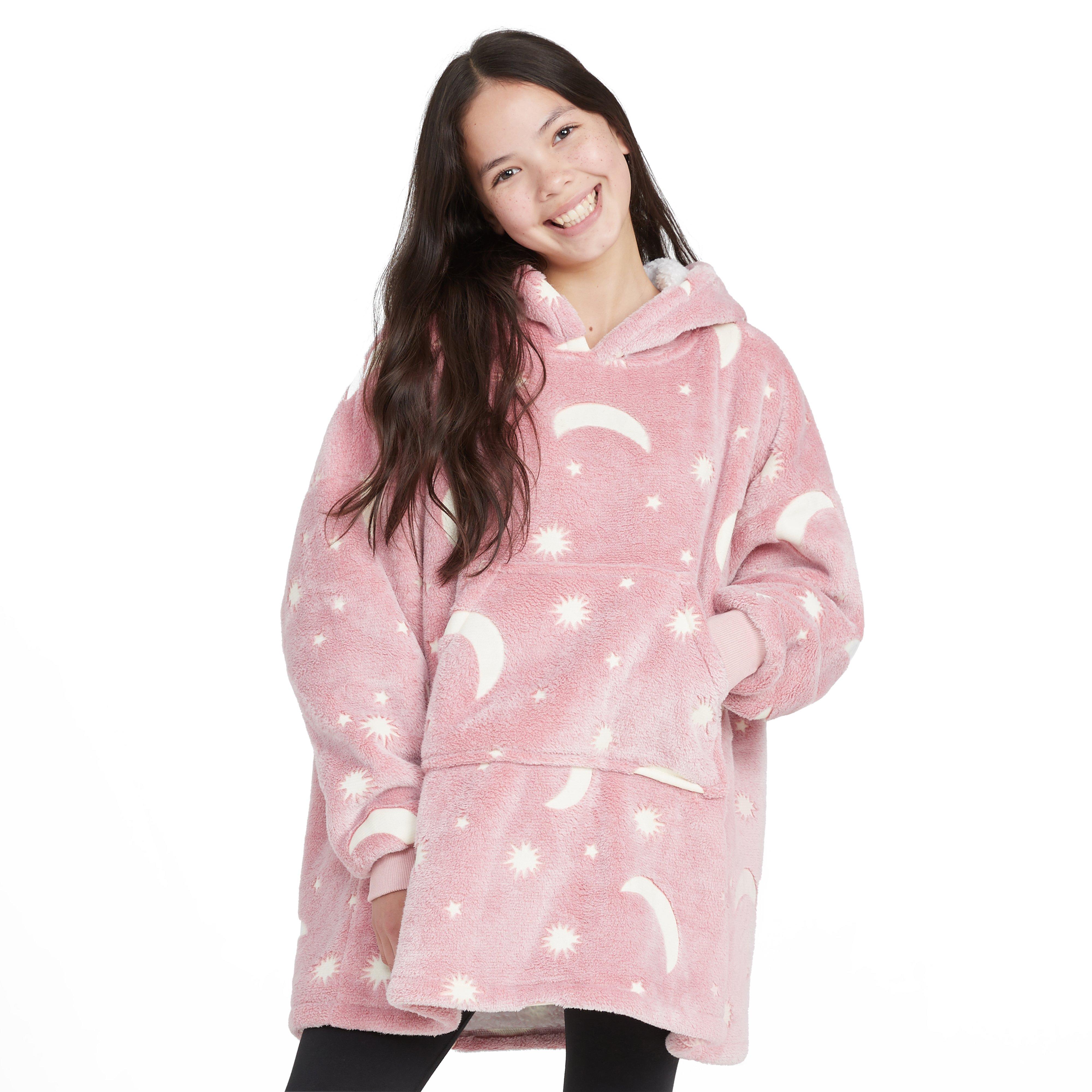 Kids’ Glow in the Dark Oversized Hoodie