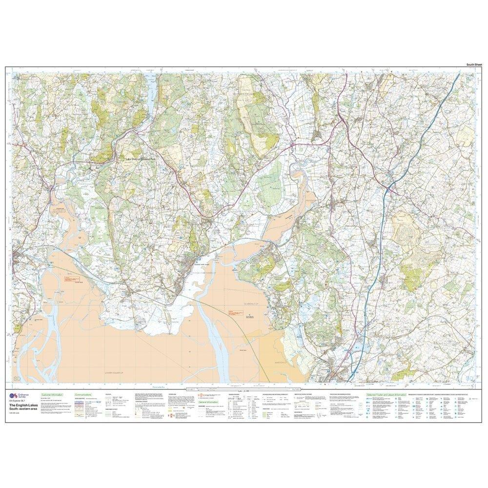 Explorer OL7 The English Lakes – South Eastern Area With Digitial Version