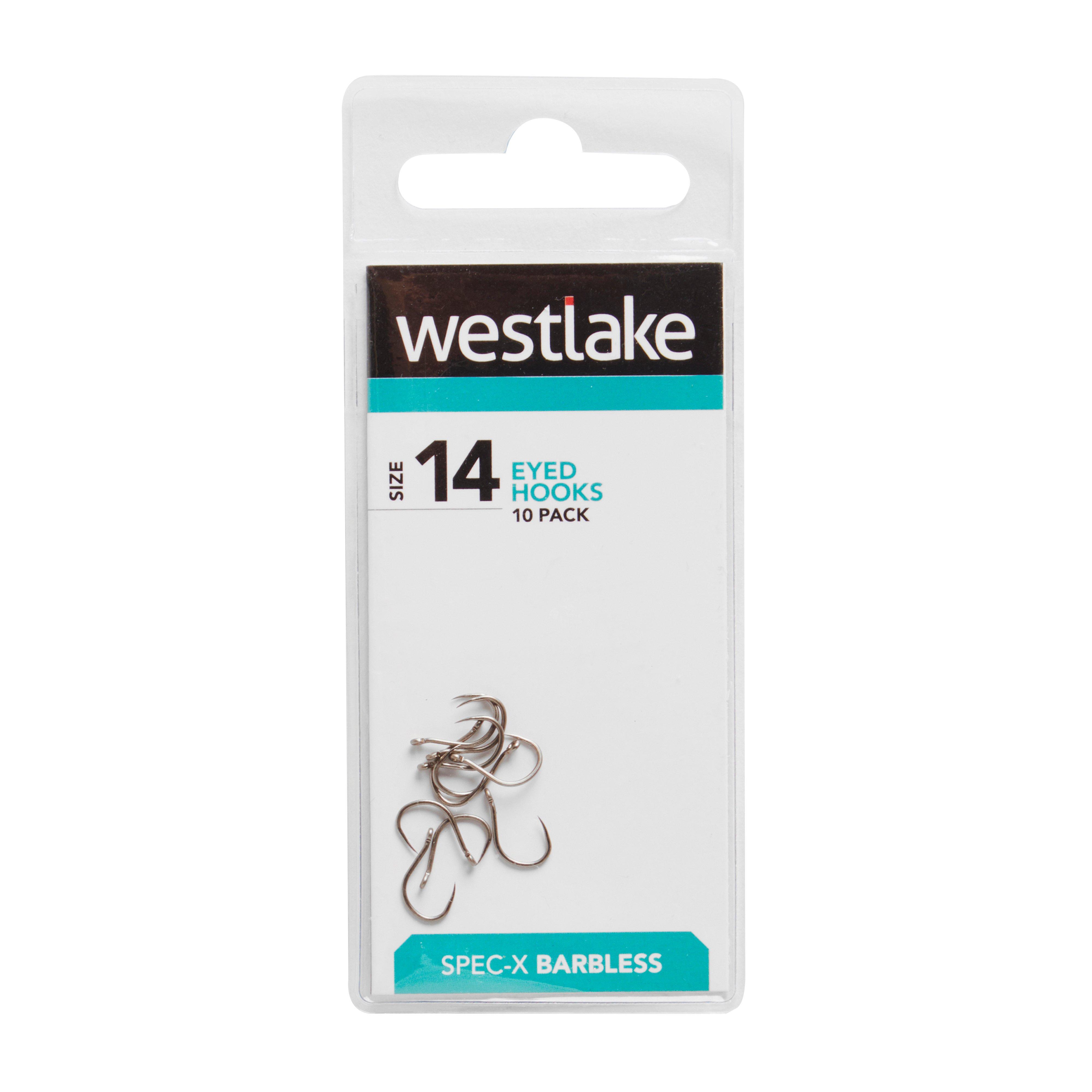 Barbless Eyed Hooks (Size 14)