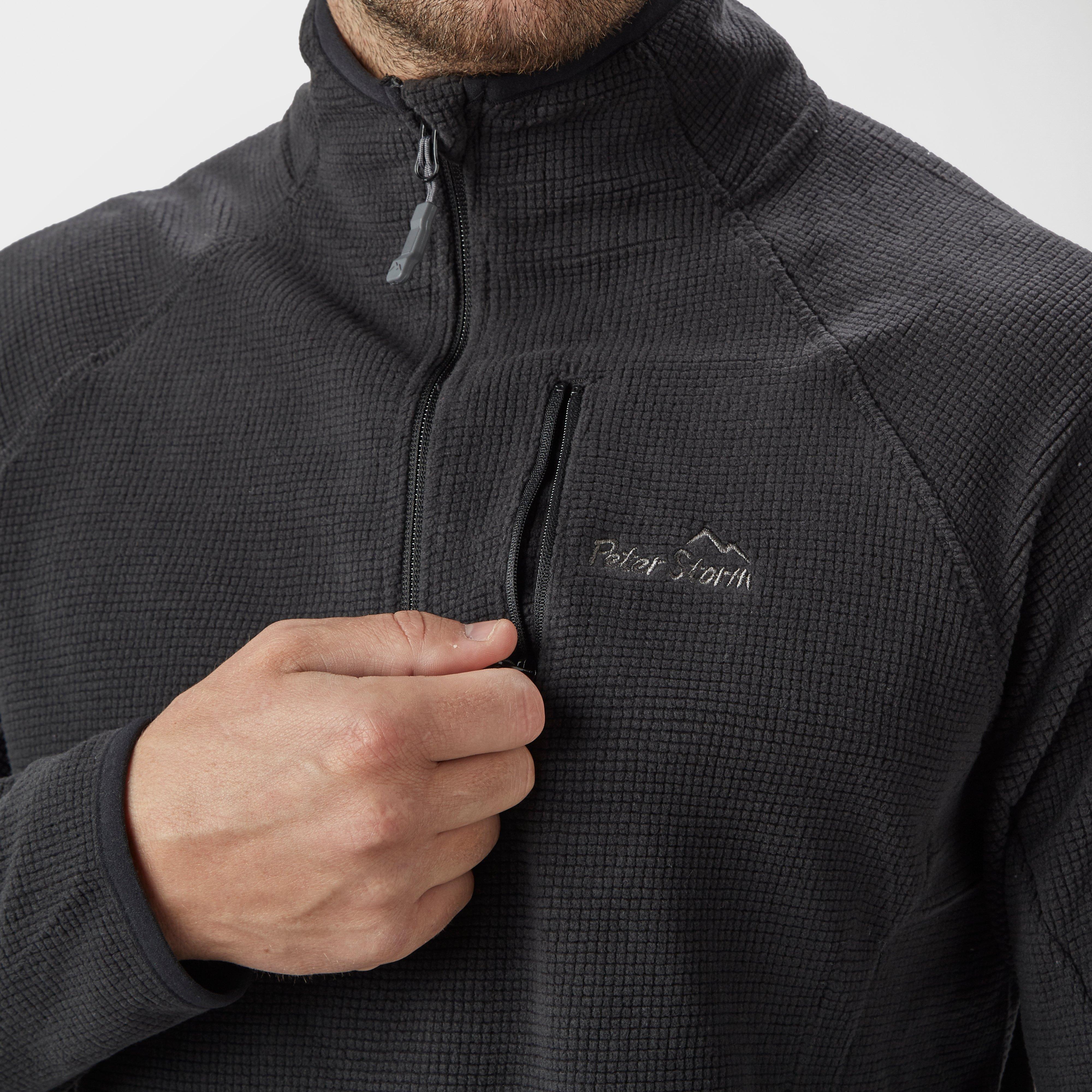 Men’s Grid Half-Zip Fleece